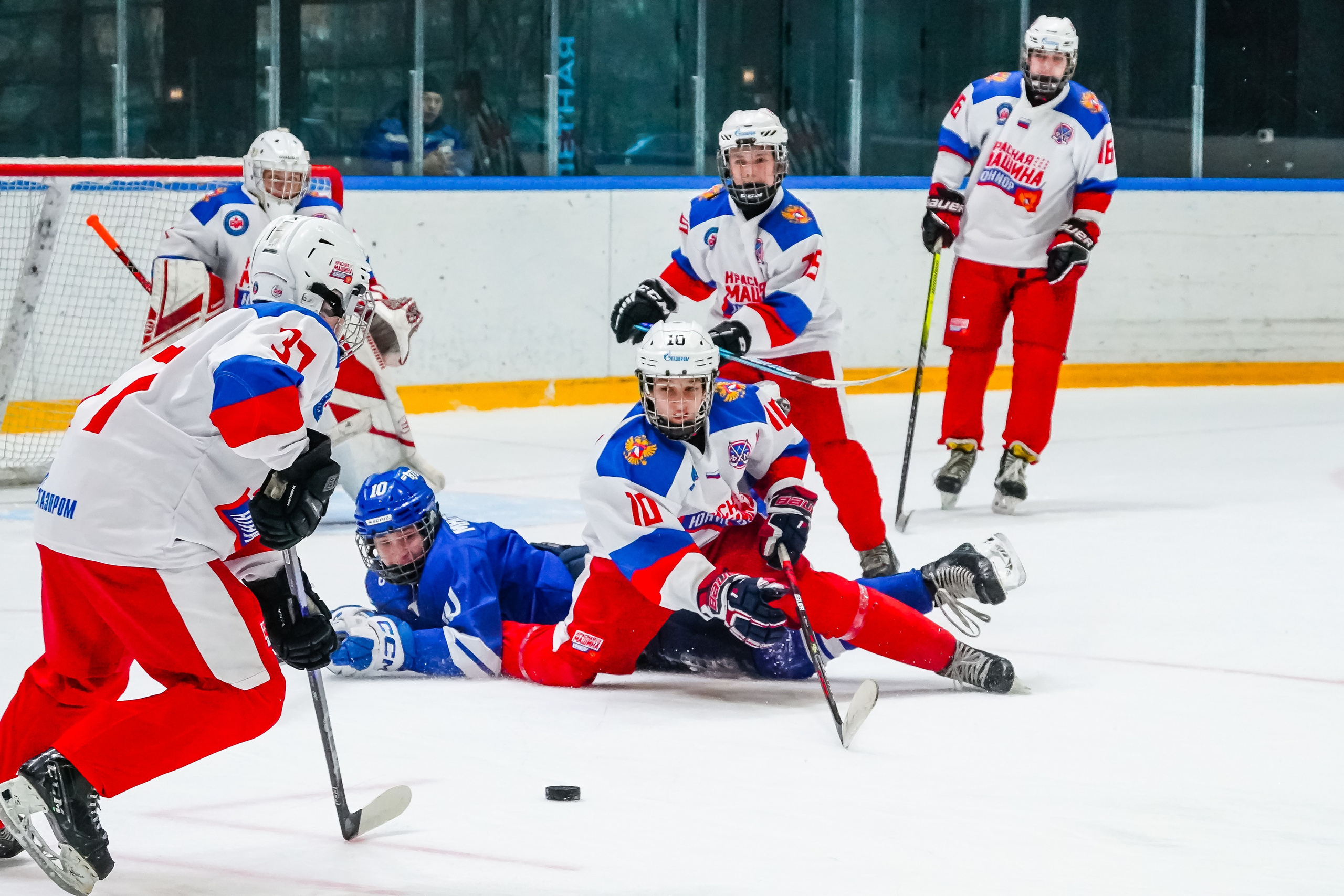 Красная Машина Юниор — Динамо. Спортивный фотограф | Москва