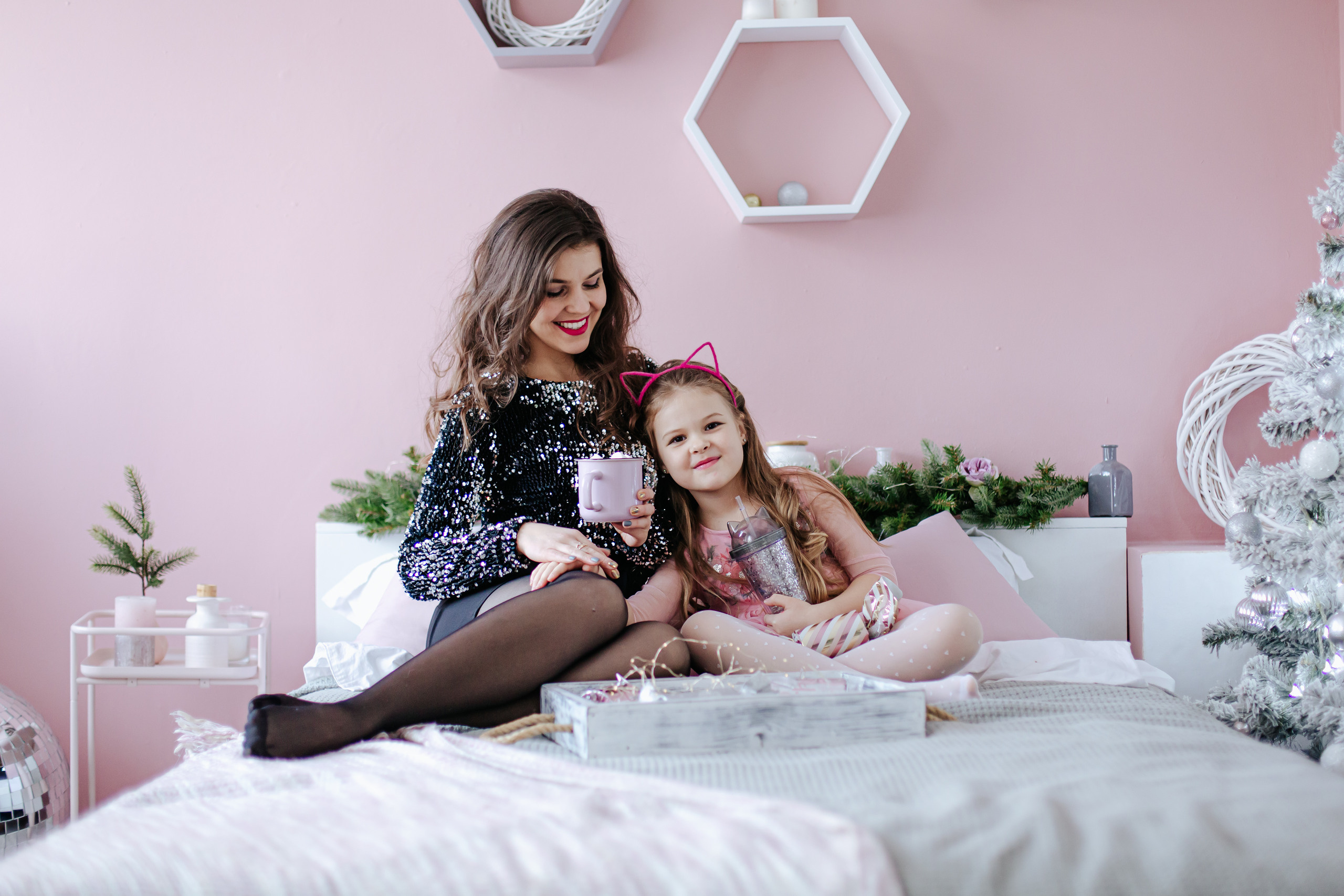 Новогодняя фотосессия для Кати и Юли. Свадебный фотограф в Витебске Дмитрий Кувшинов