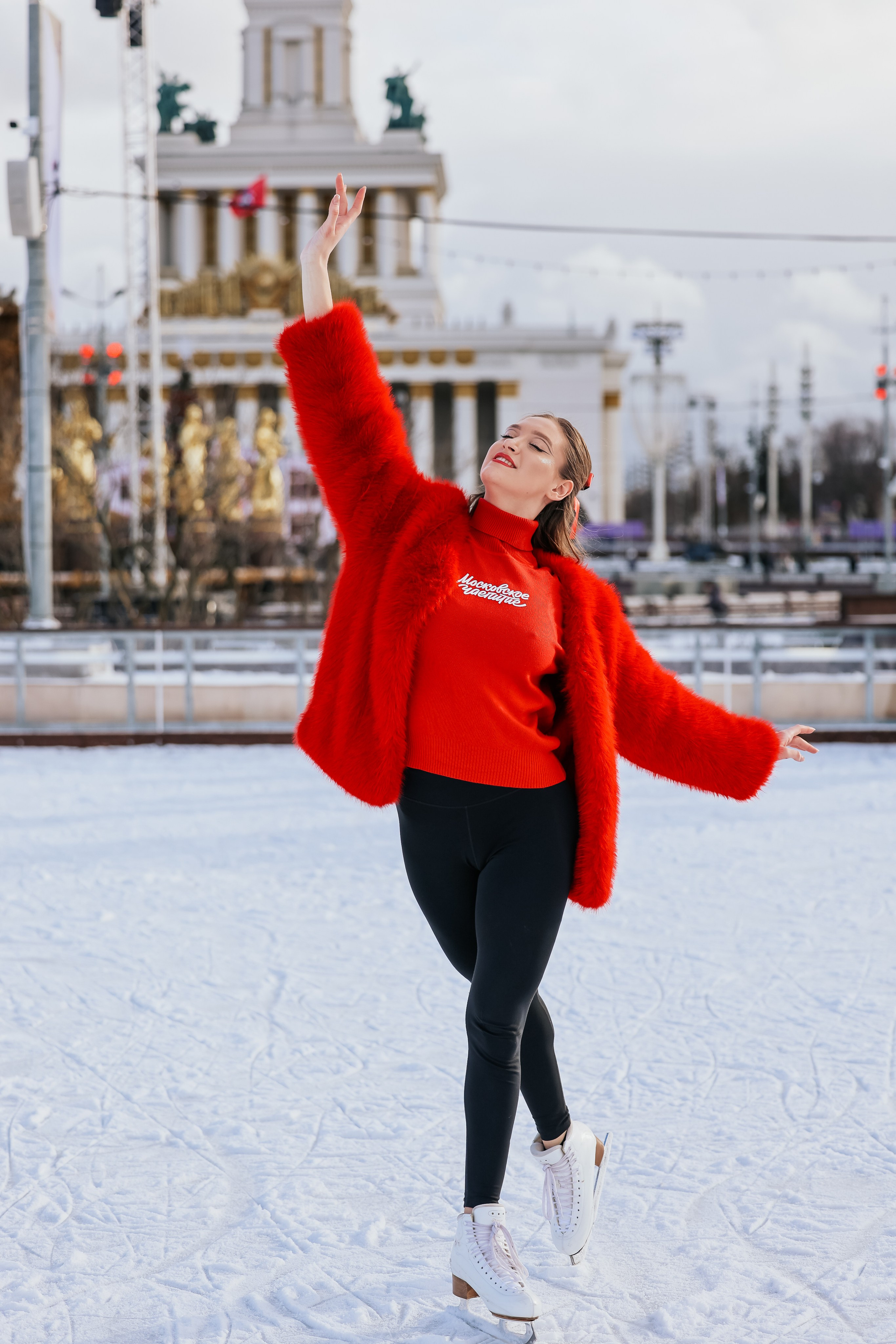 Ледовое шоу ВДНХ проект Московское чаепитие. Фотограф и видеограф Анна Домашенко