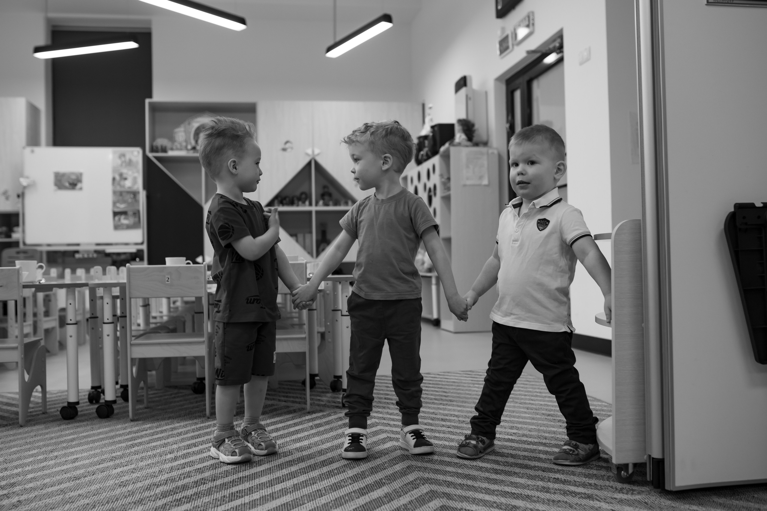 Праздник весны в детском саду. Семейный и детский фотограф в Москве Дорогова Екатерина