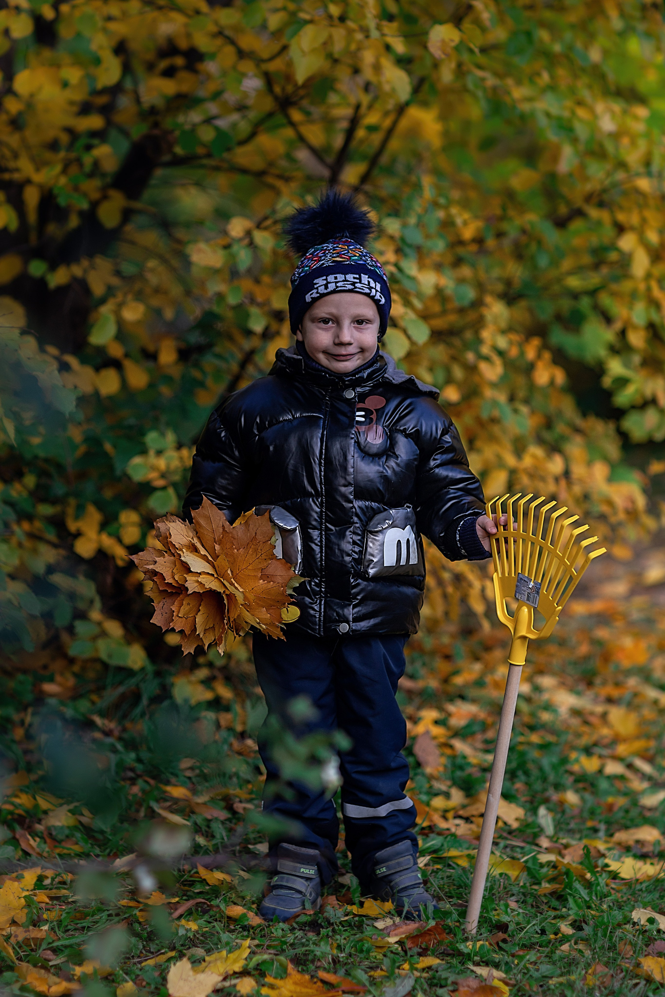 Осенняя прогулка_2024 + печать. Семейный фотограф в Санкт-Петербурге