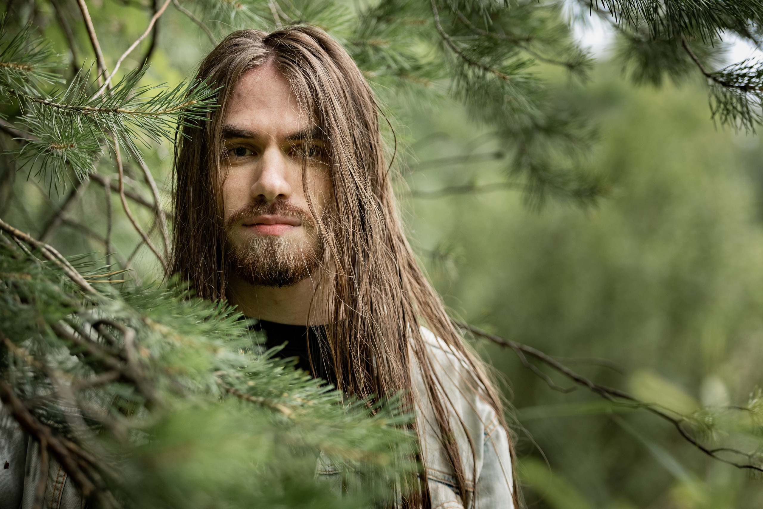 Портрет на природе. Свадебный и репортажный фотограф в Москве и Московской области