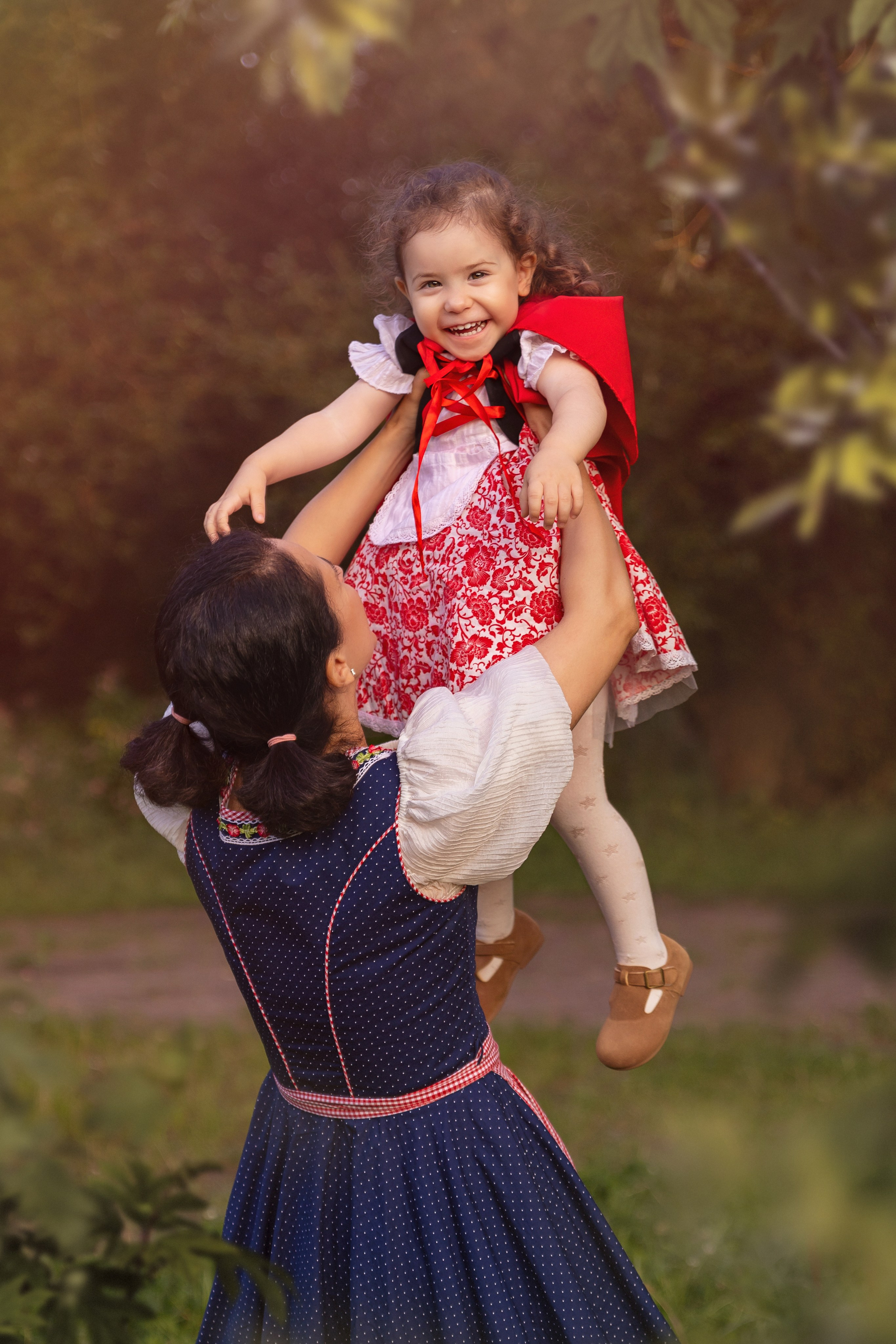 История невероятно храброй и милой Красной шапочки). Трубинова Екатерина | Семейный фотограф | Москва