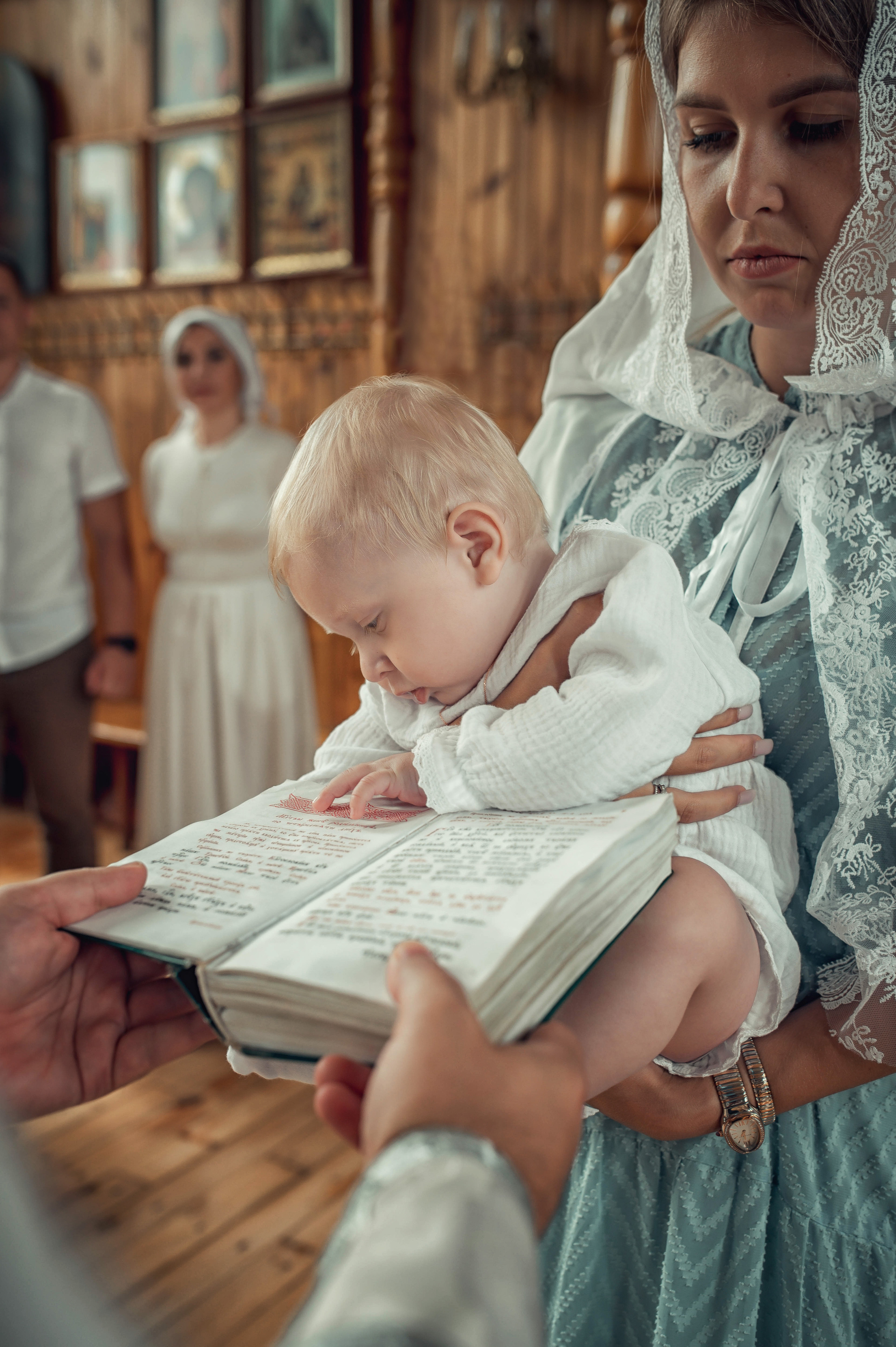Таинство Крещения Ратмира. Храм Николая Чудотворца г. Краснослободск. Церковный, семейный и репортажный фотограф Волгоград, Волжский