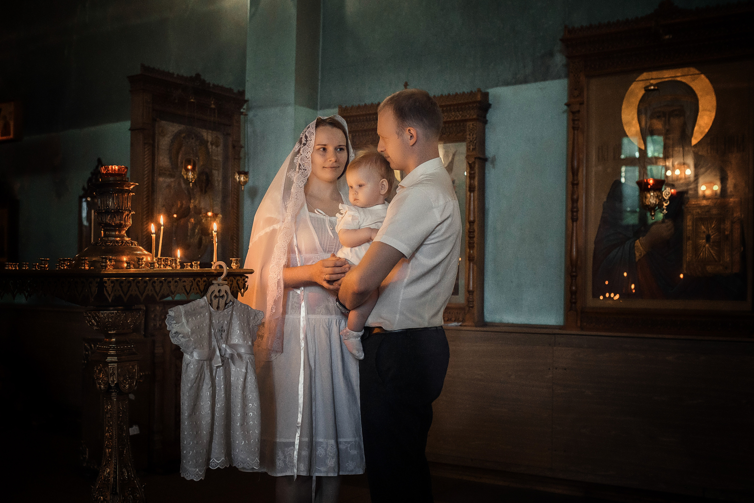 Крещение Марии. Церковный, семейный и репортажный фотограф Волгоград, Волжский