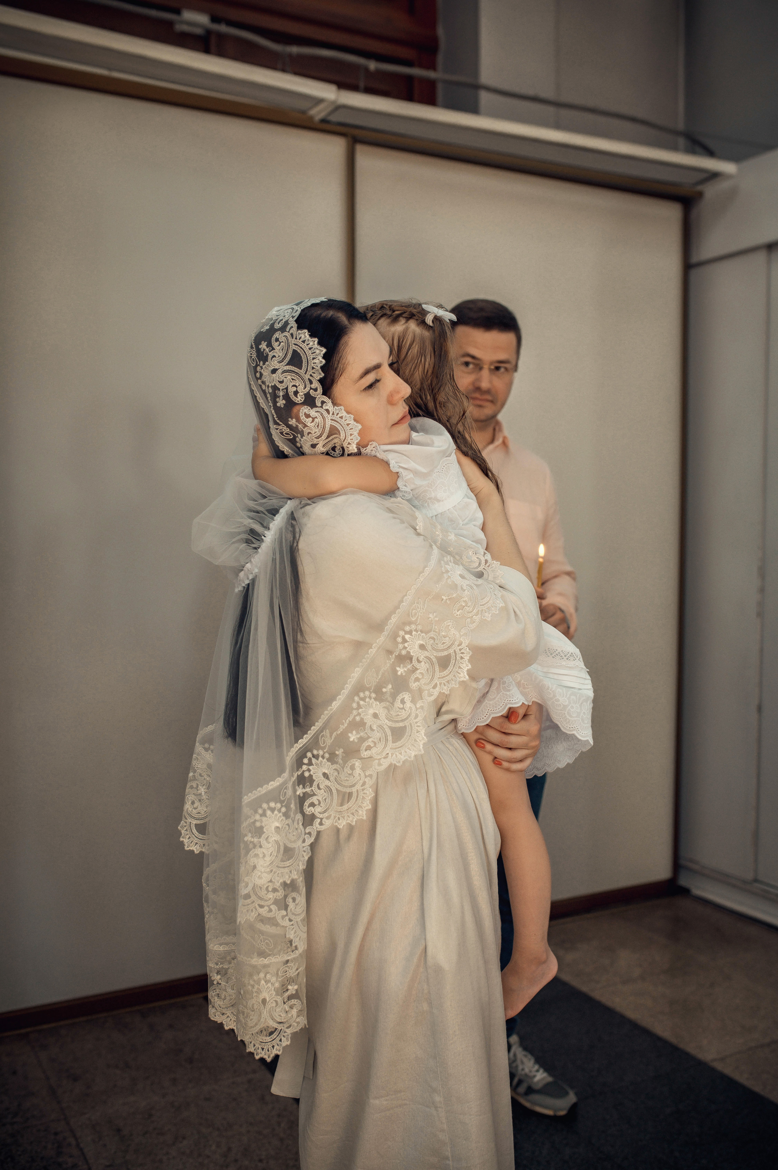 Таинство Крещения Полины. Храм Всех Святых Мамаев Курган г. Волгоград. Церковный, семейный и репортажный фотограф Волгоград, Волжский