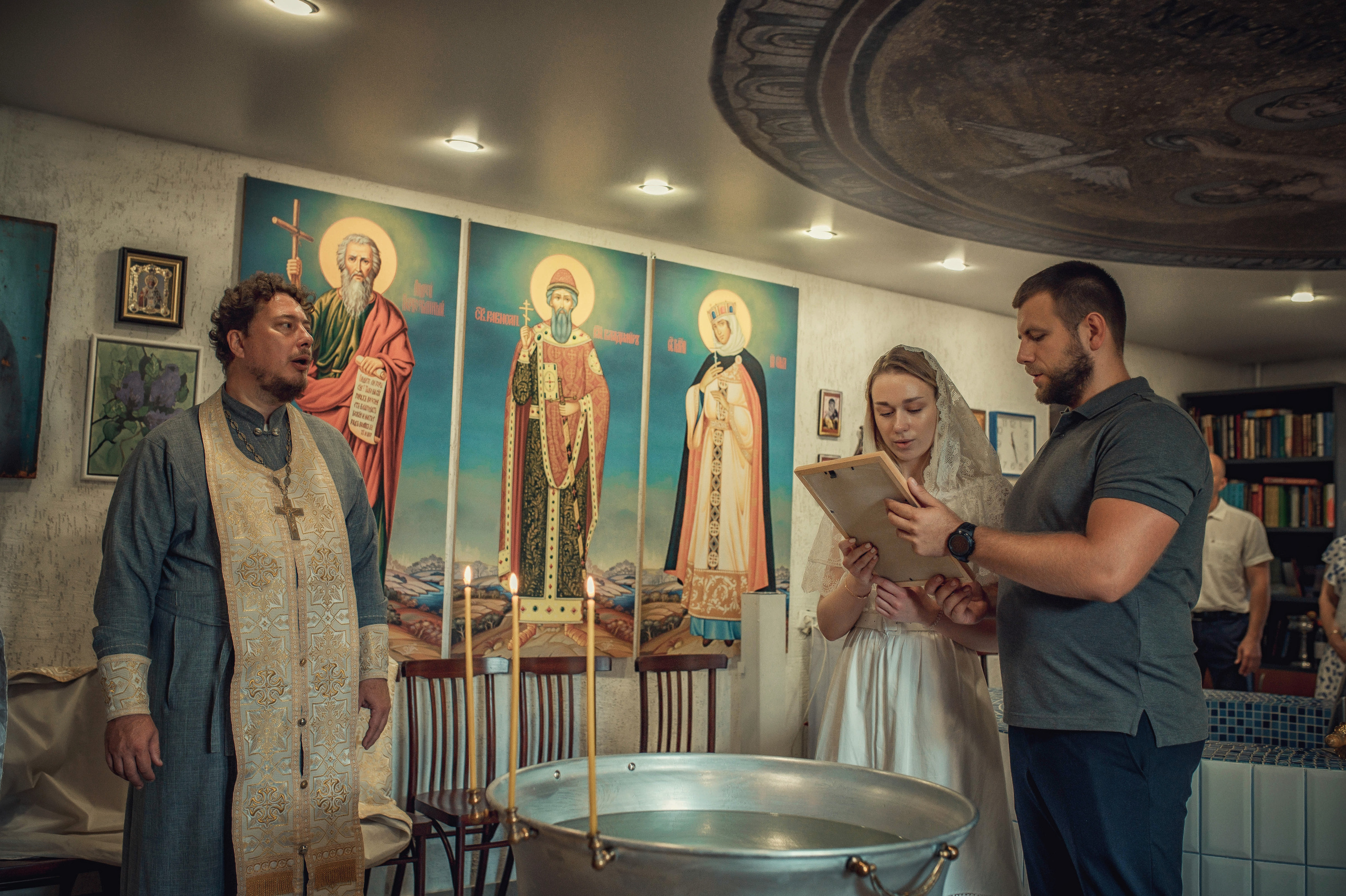 Крещение Марии. Церковный, семейный и репортажный фотограф Волгоград, Волжский