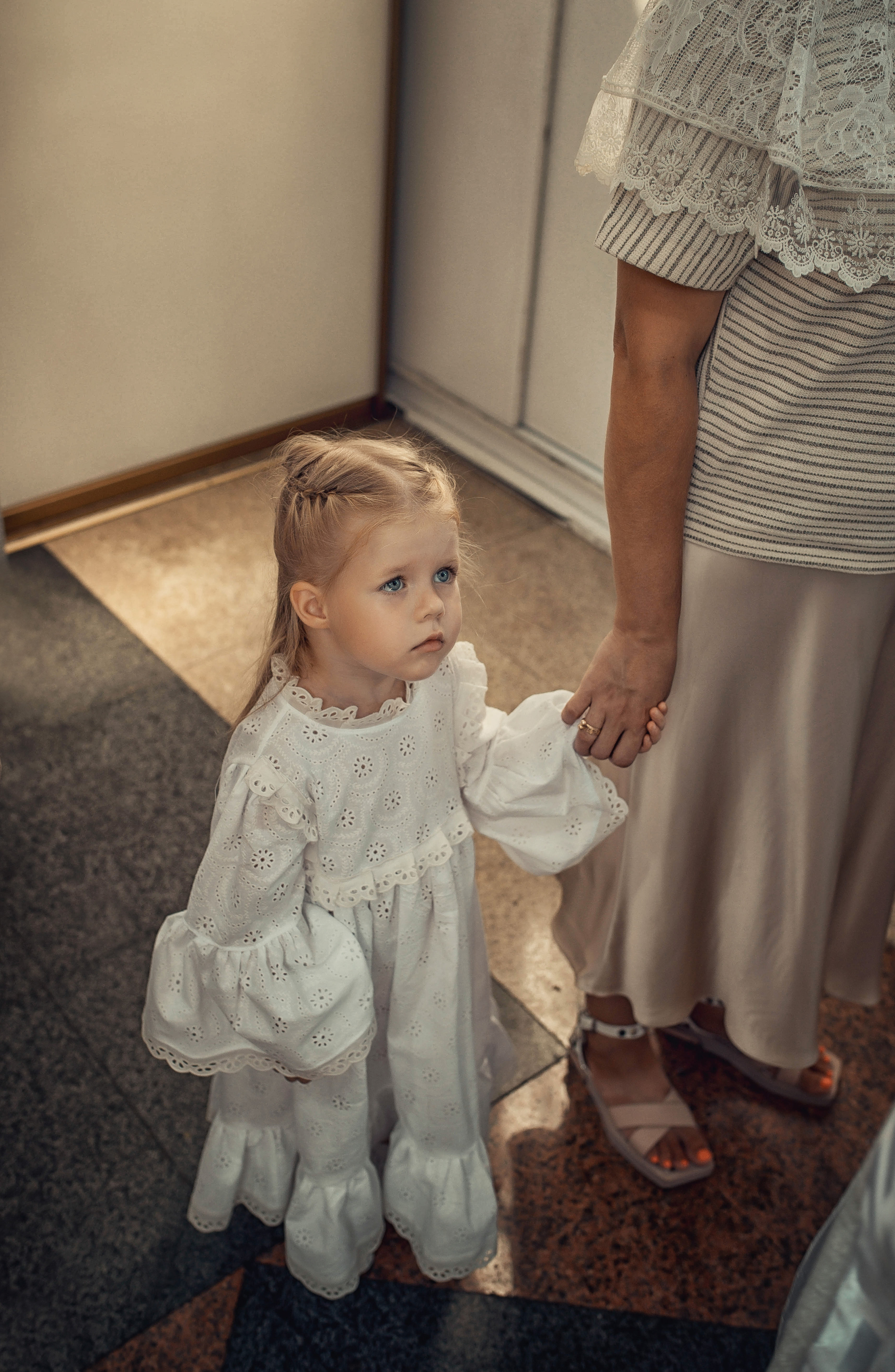 Таинство Крещения Полины. Храм Всех Святых Мамаев Курган г. Волгоград. Церковный, семейный и репортажный фотограф Волгоград, Волжский