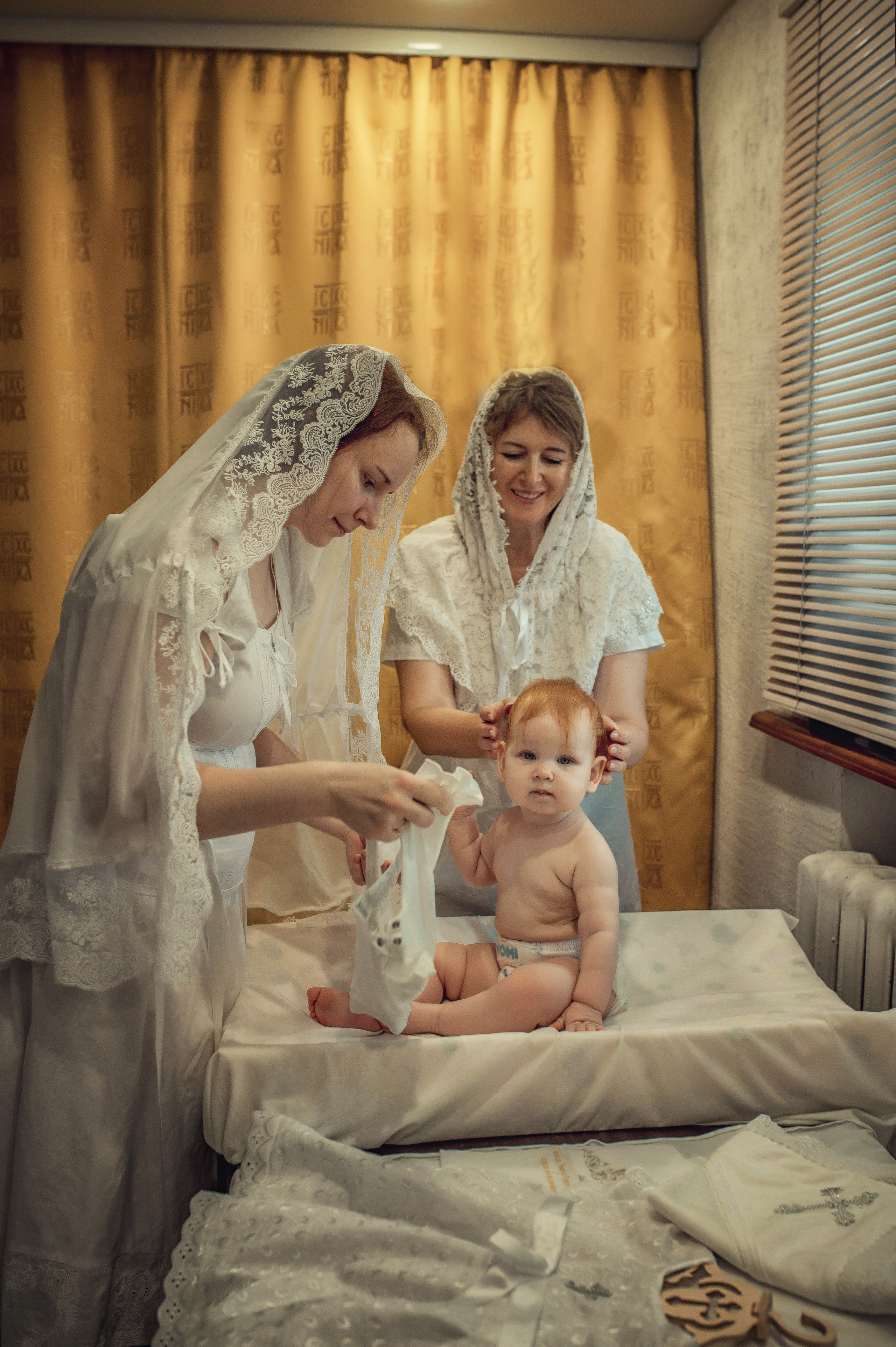 Крещение Марии. Церковный, семейный и репортажный фотограф Волгоград, Волжский