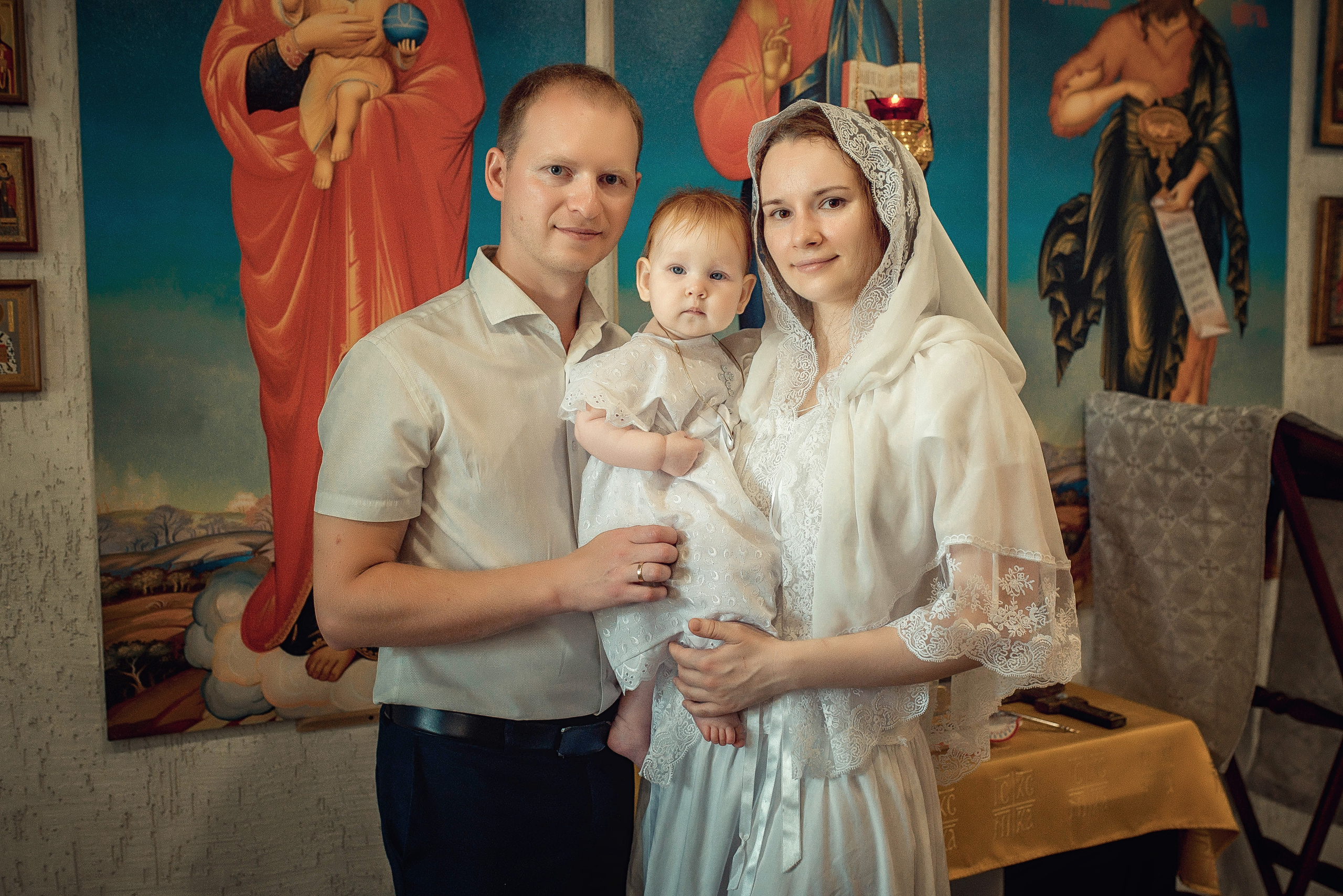 Крещение Марии. Церковный, семейный и репортажный фотограф Волгоград, Волжский