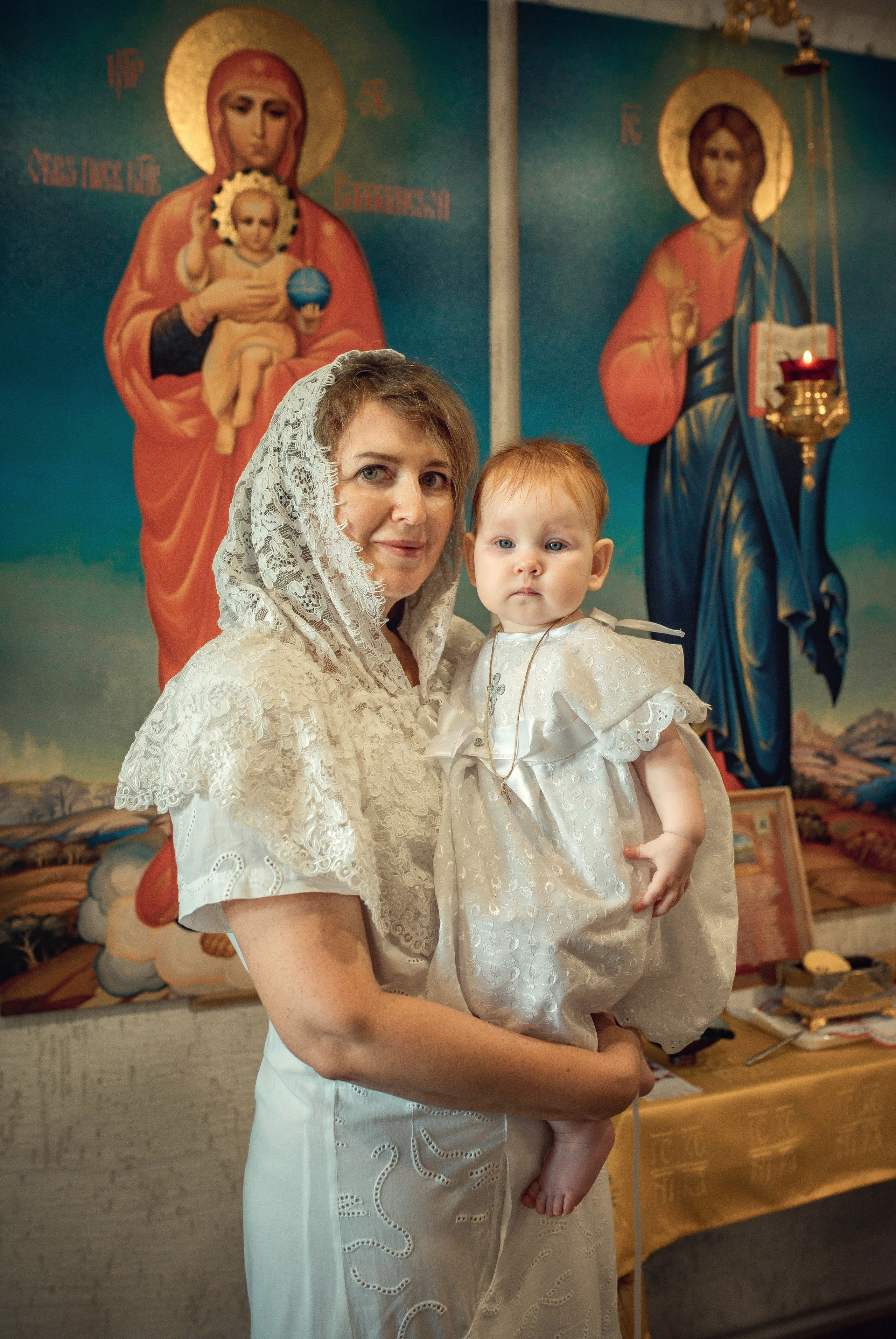 Крещение Марии. Церковный, семейный и репортажный фотограф Волгоград, Волжский