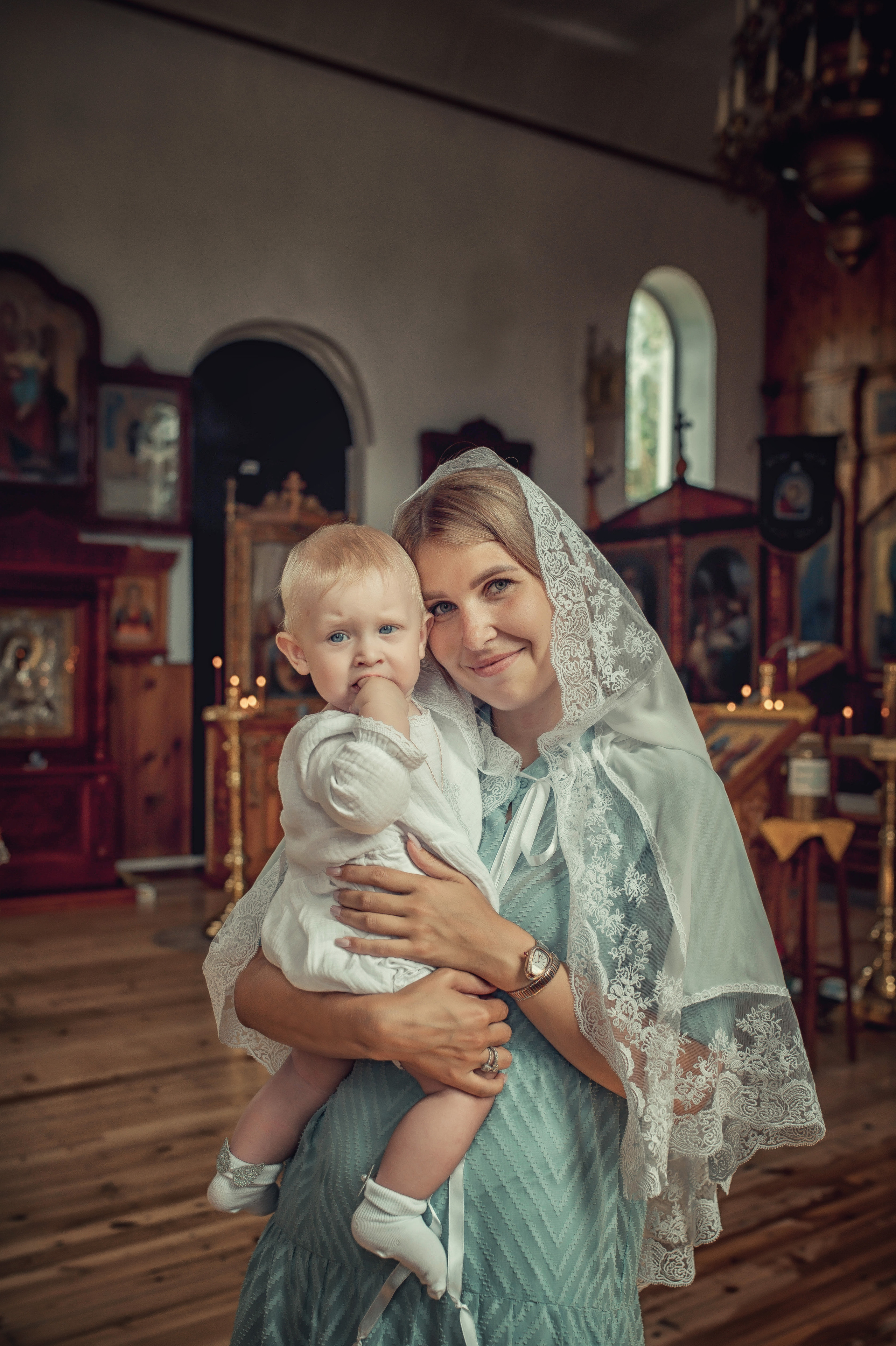 Таинство Крещения Ратмира. Храм Николая Чудотворца г. Краснослободск. Церковный, семейный и репортажный фотограф Волгоград, Волжский