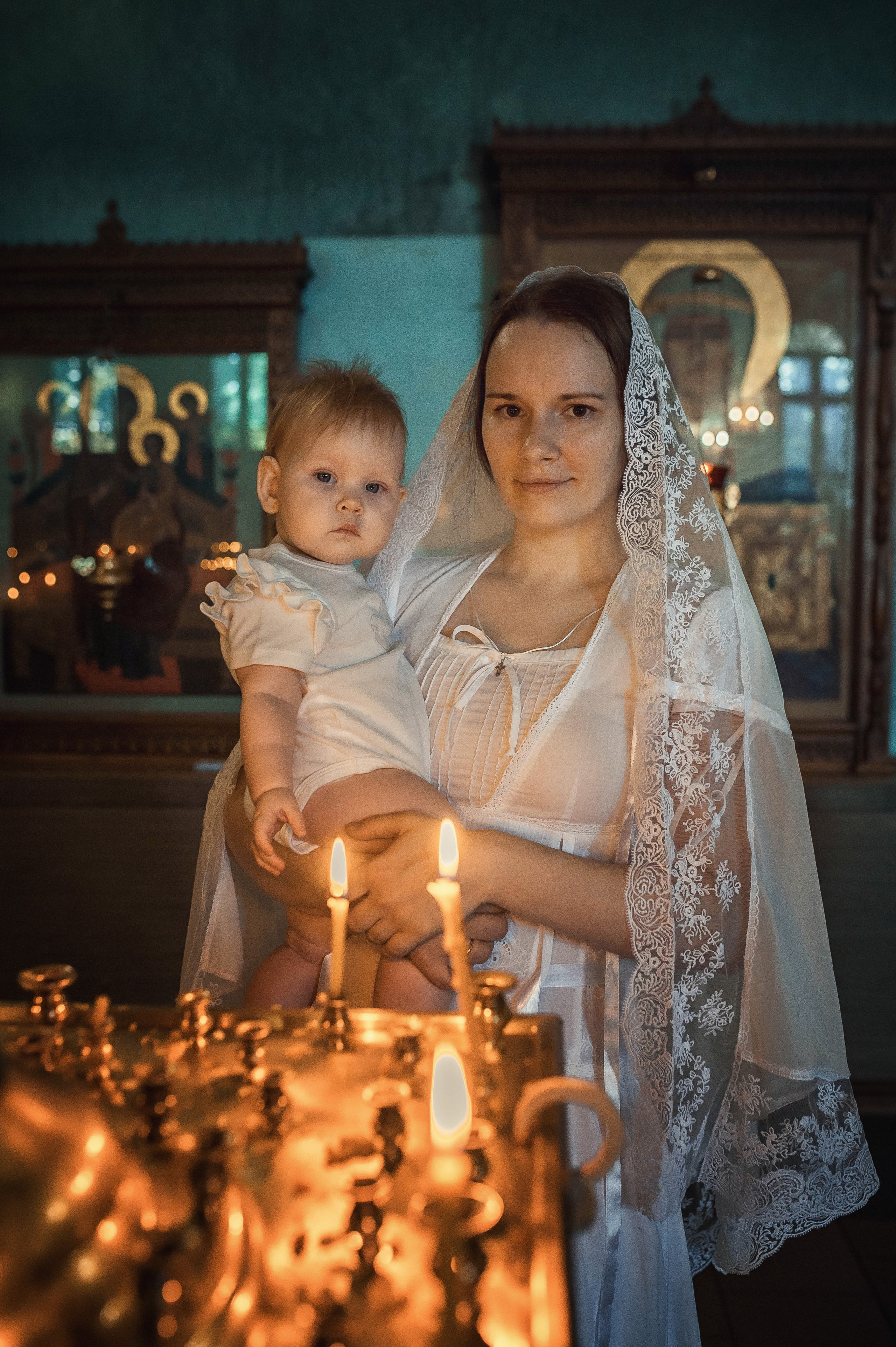 Крещение Марии. Церковный, семейный и репортажный фотограф Волгоград, Волжский