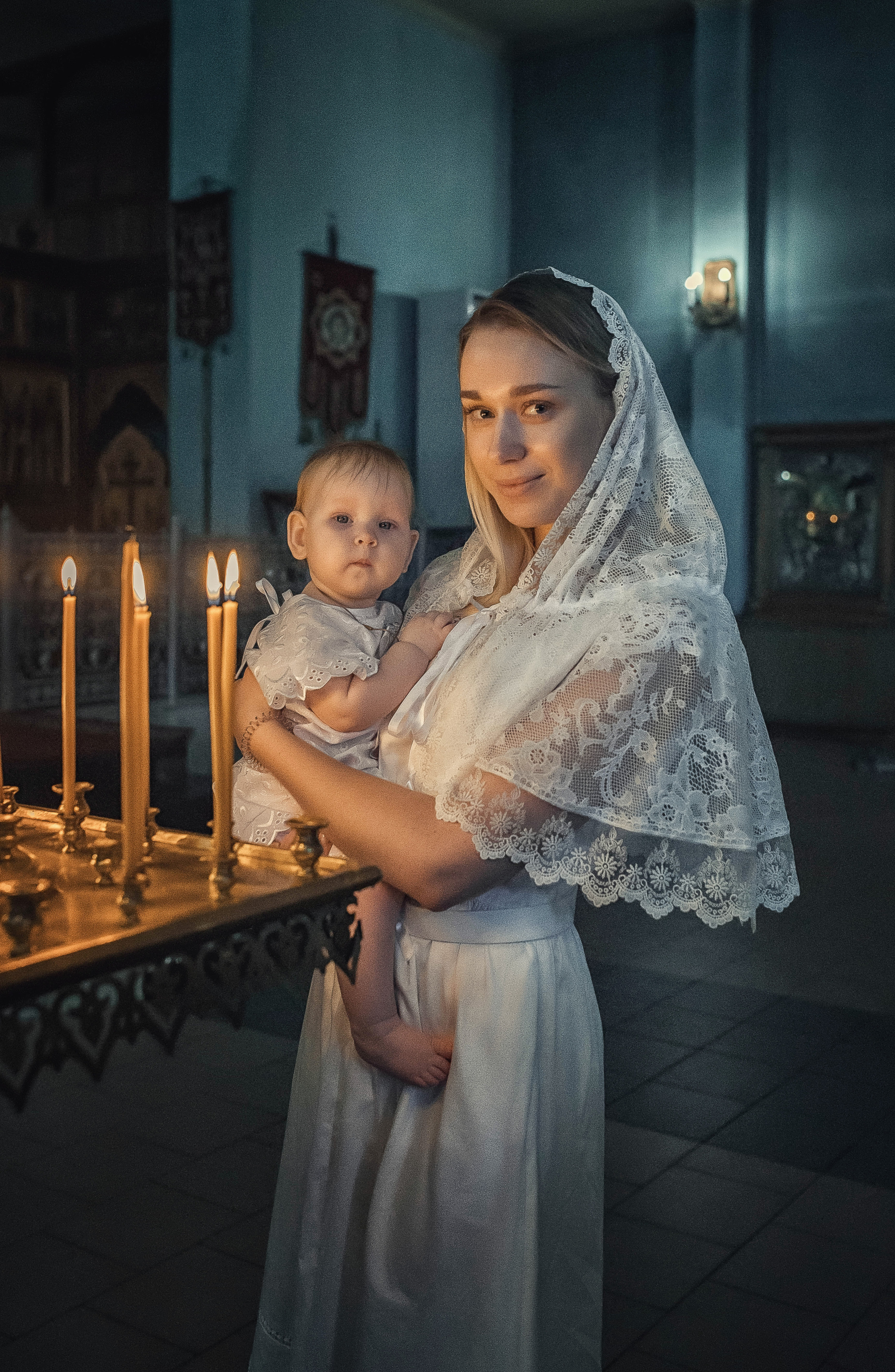 Крещение Марии. Церковный, семейный и репортажный фотограф Волгоград, Волжский