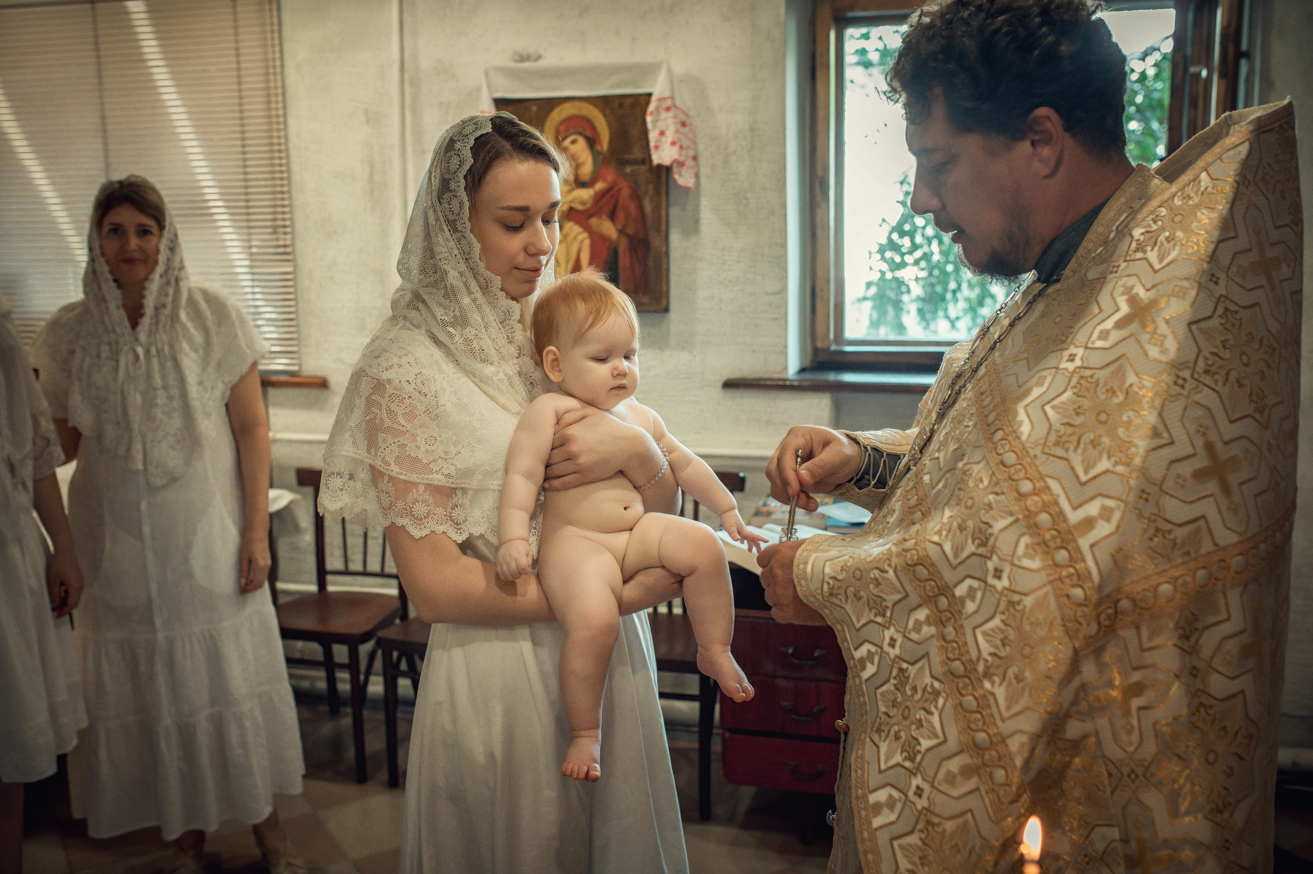 Крещение Марии. Церковный, семейный и репортажный фотограф Волгоград, Волжский