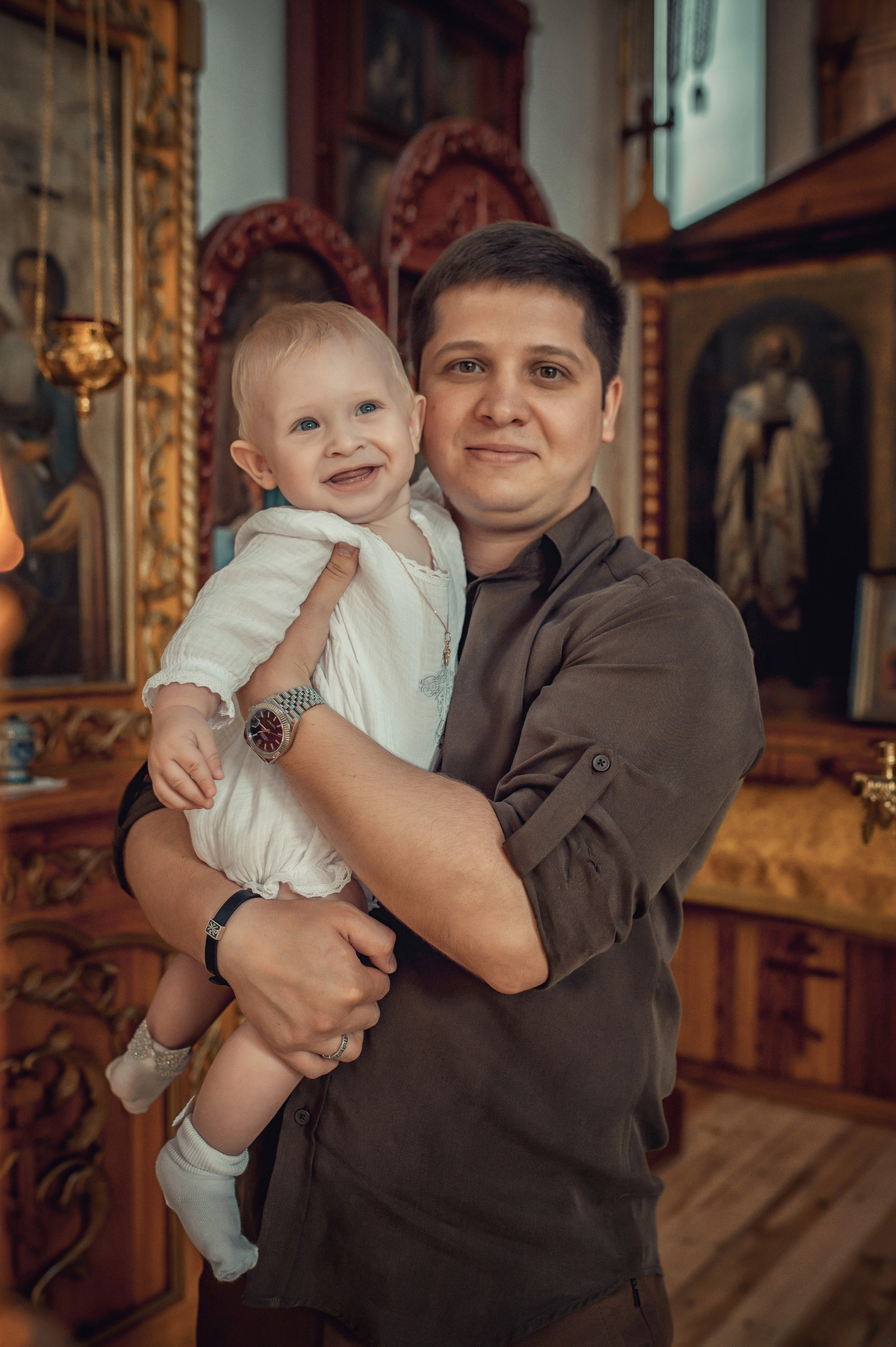 Таинство Крещения Ратмира. Храм Николая Чудотворца г. Краснослободск. Церковный, семейный и репортажный фотограф Волгоград, Волжский