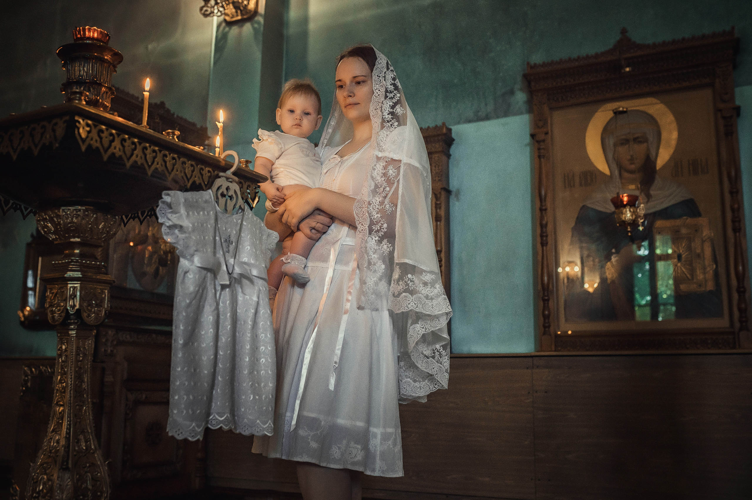 Крещение Марии. Церковный, семейный и репортажный фотограф Волгоград, Волжский
