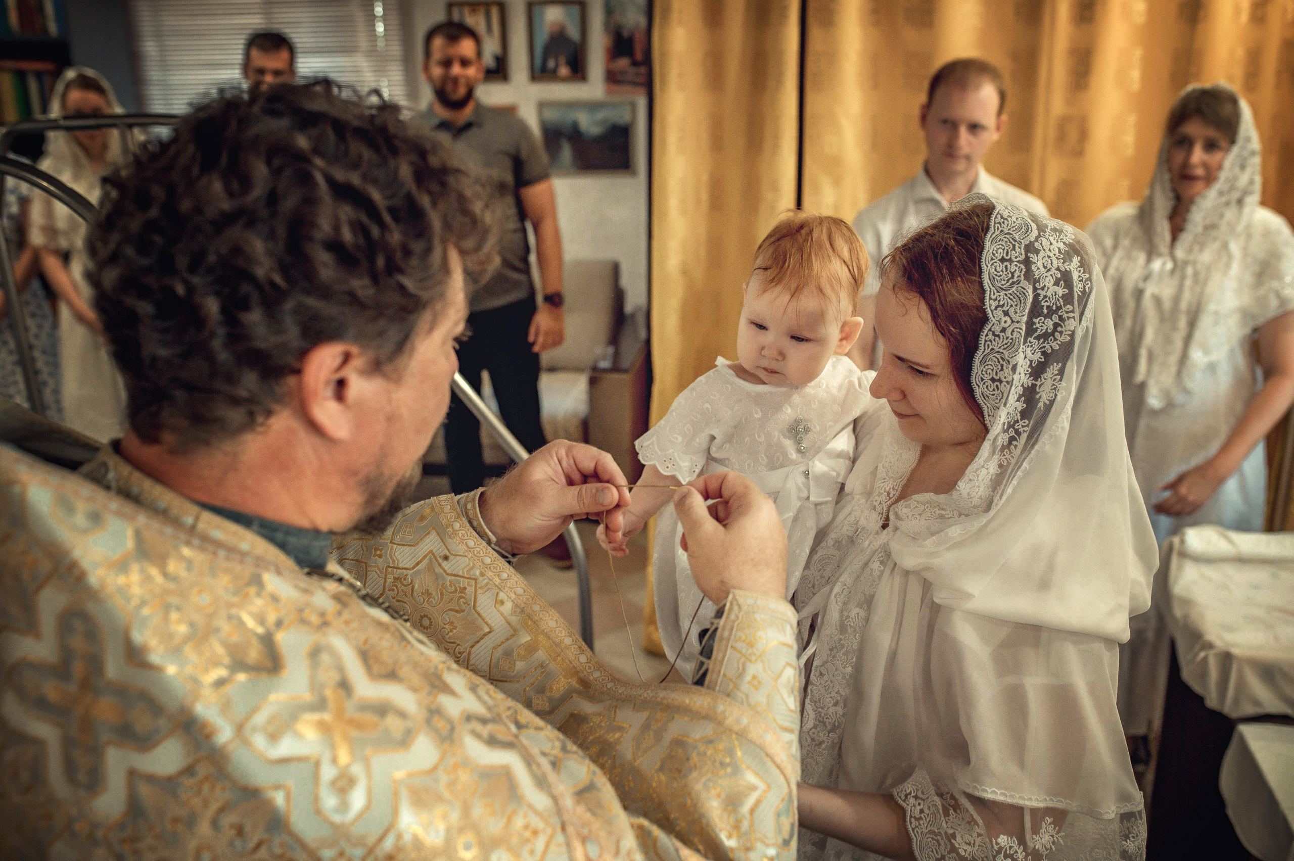Крещение Марии. Церковный, семейный и репортажный фотограф Волгоград, Волжский
