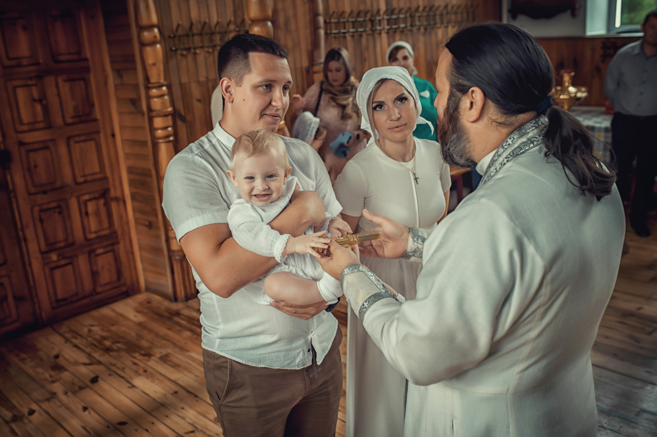 Таинство Крещения Ратмира. Храм Николая Чудотворца г. Краснослободск. Церковный, семейный и репортажный фотограф Волгоград, Волжский