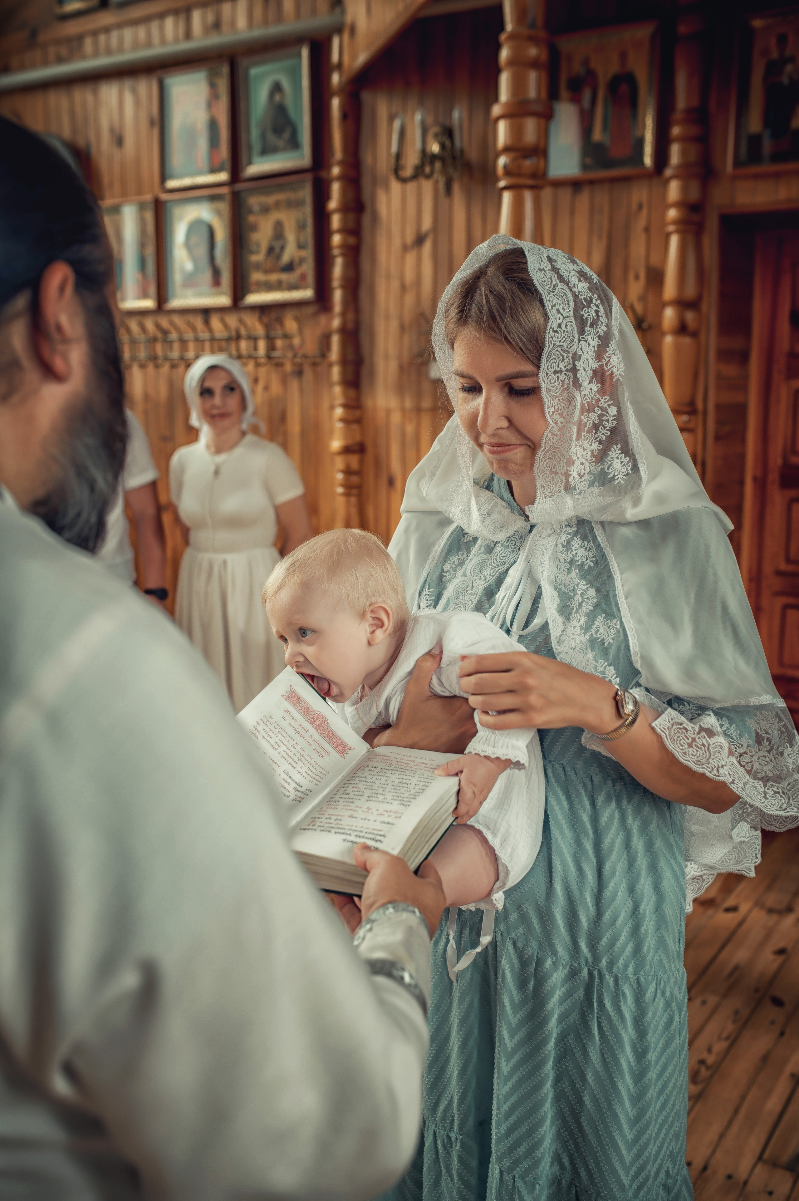 Таинство Крещения Ратмира. Храм Николая Чудотворца г. Краснослободск. Церковный, семейный и репортажный фотограф Волгоград, Волжский
