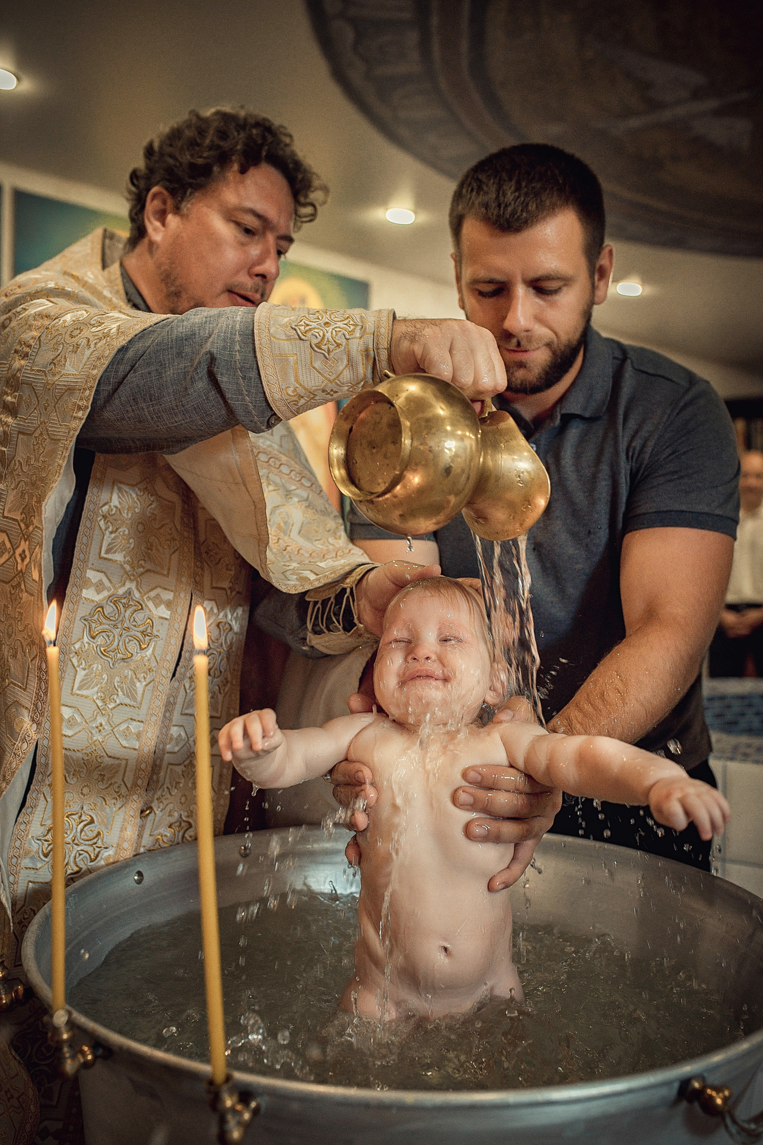 Крещение Марии. Церковный, семейный и репортажный фотограф Волгоград, Волжский
