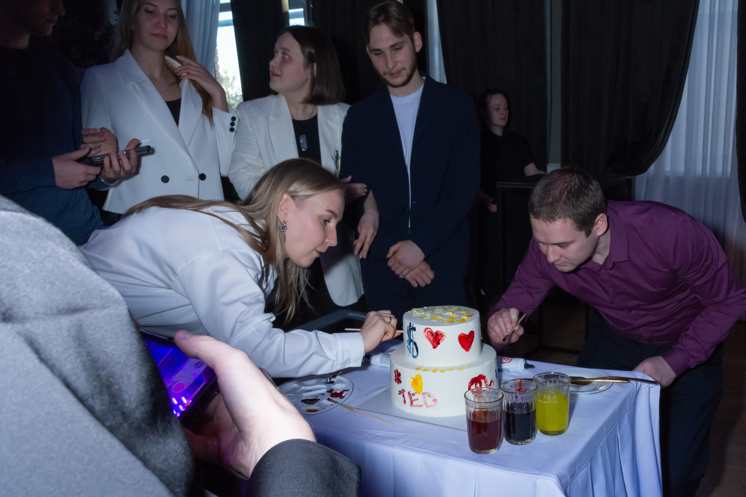 Свадебное чаепитие для молодоженов