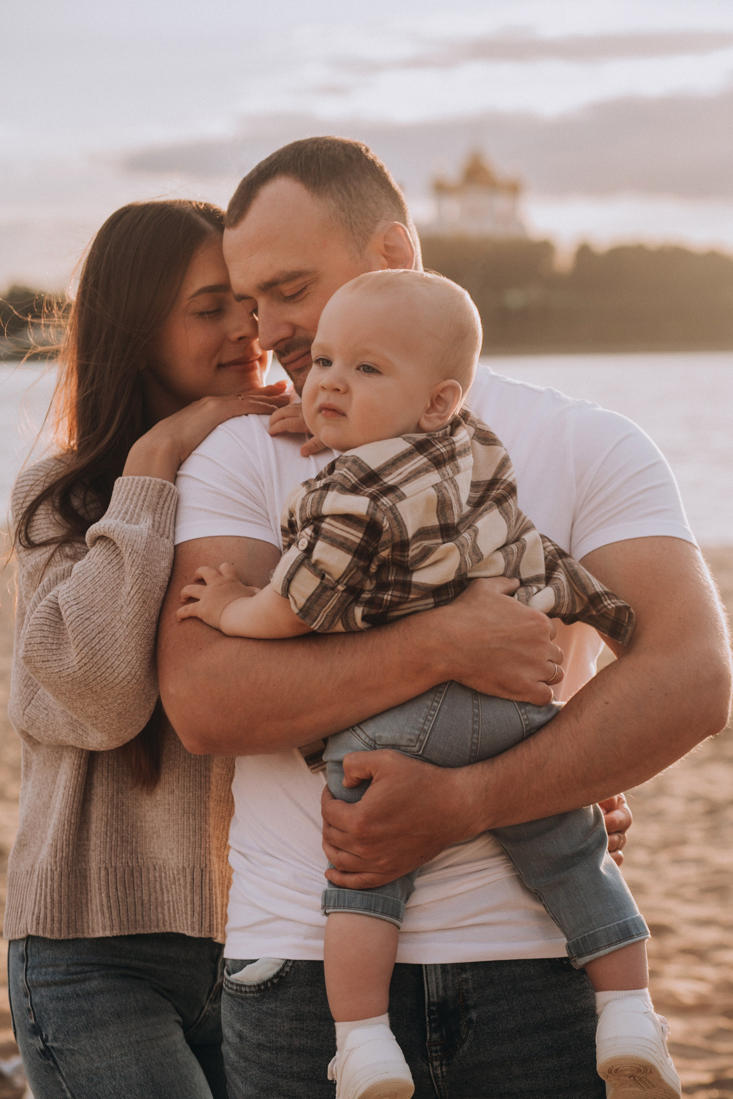 ~ На берегу заката ~. Семейный и детский фотограф в Ярославле