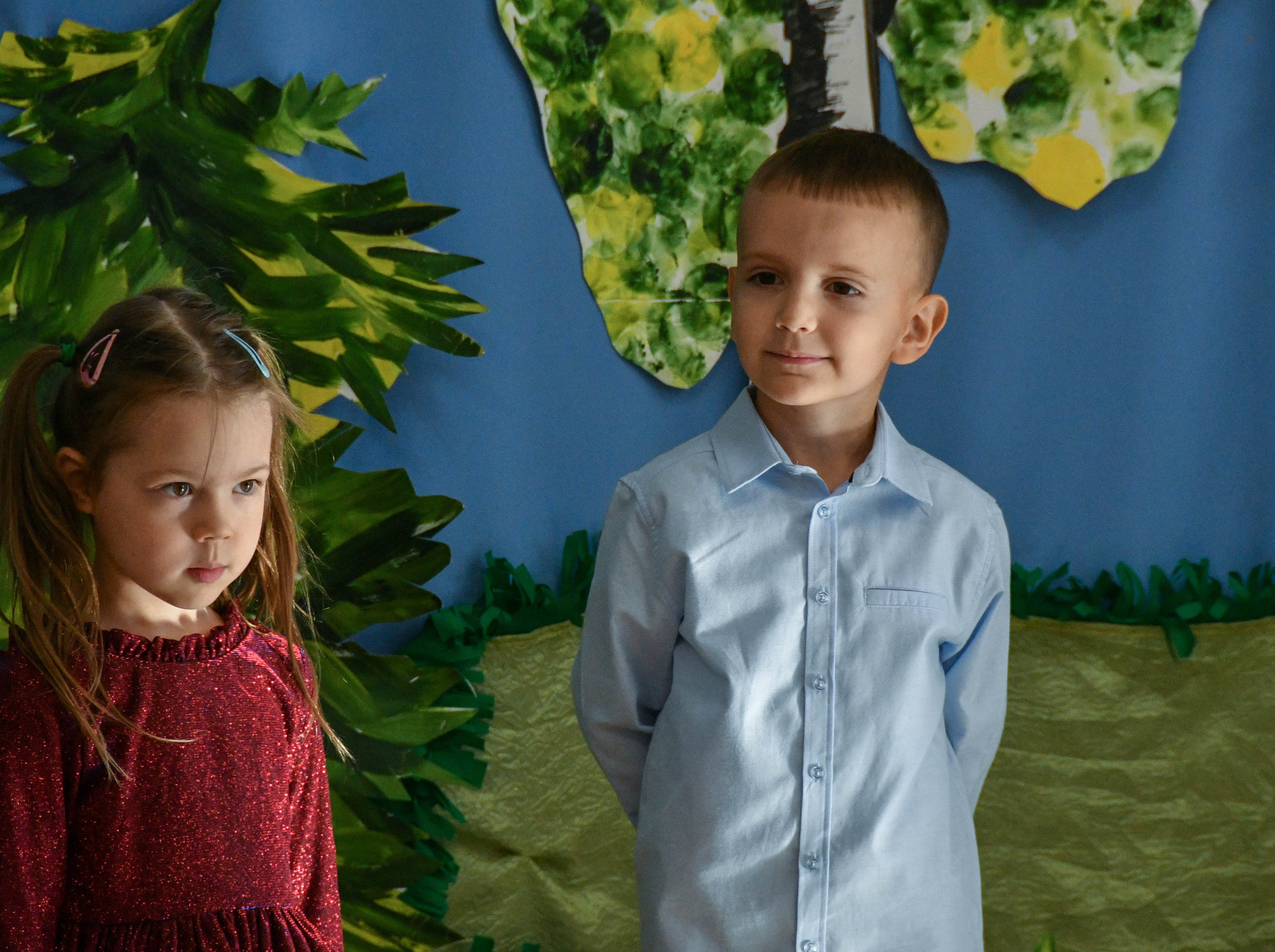 2023 г. День дошкольного работника и прогулка. Репортажный и детский фотограф в Новосибирске