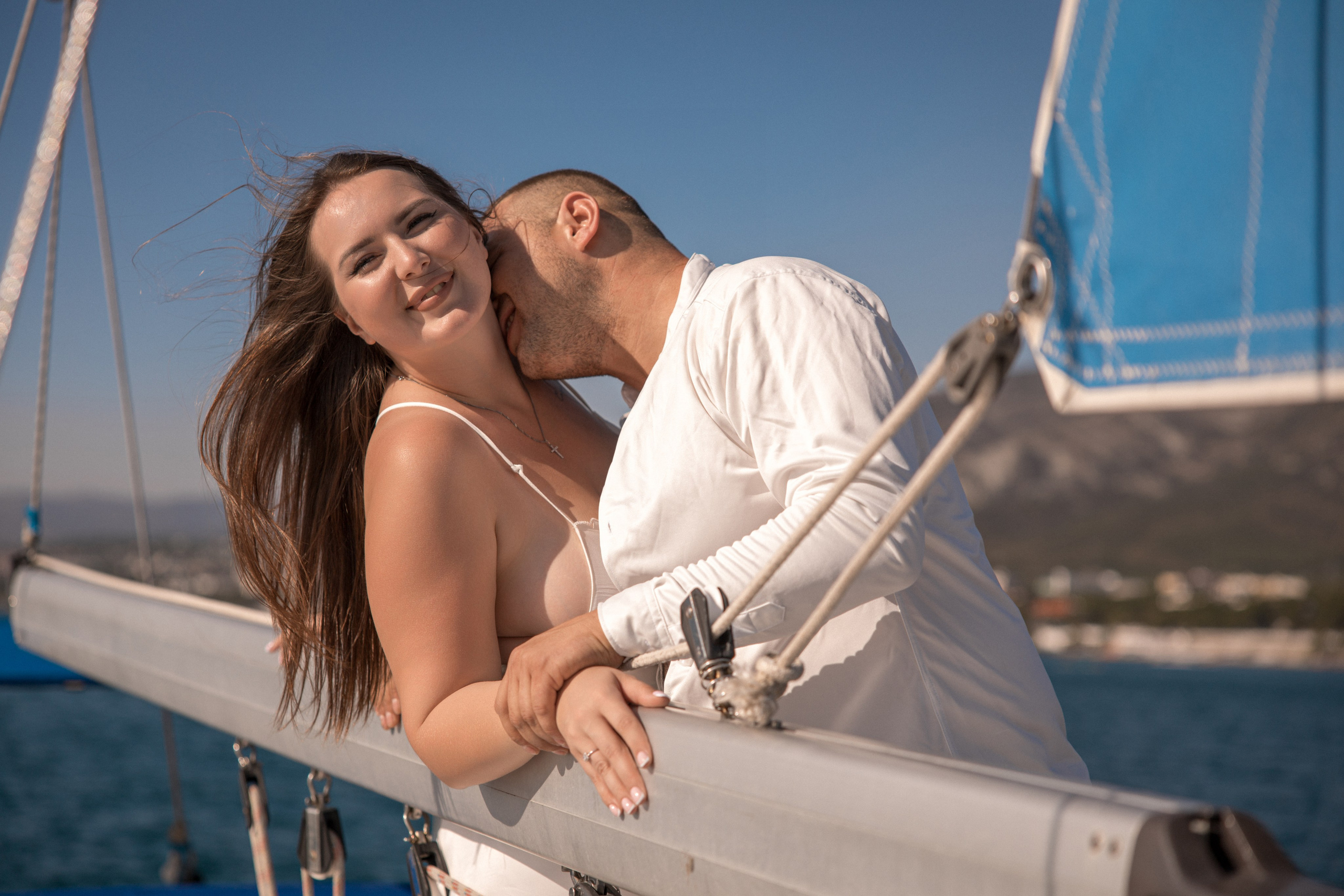 Предложение на яхте 2022. Семейный и свадебный фотограф в Геленджике Михаил Шматов