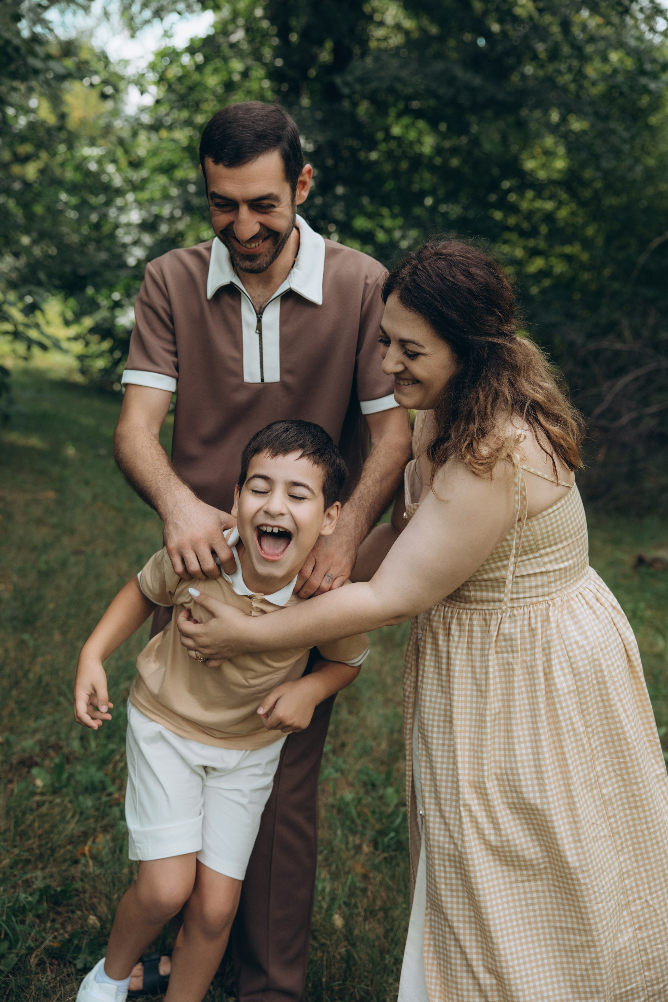 Семейная фотосессия в парке ЦПКиО. Свадебный, семейный фотограф в Иркутске Светлана Макаричева