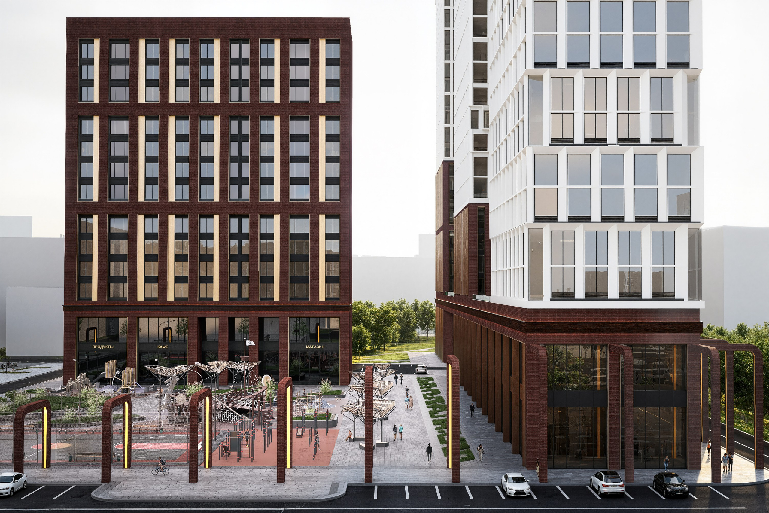 ЖК Шурановский. Архитектурно-дизайнерское бюро ROOMS