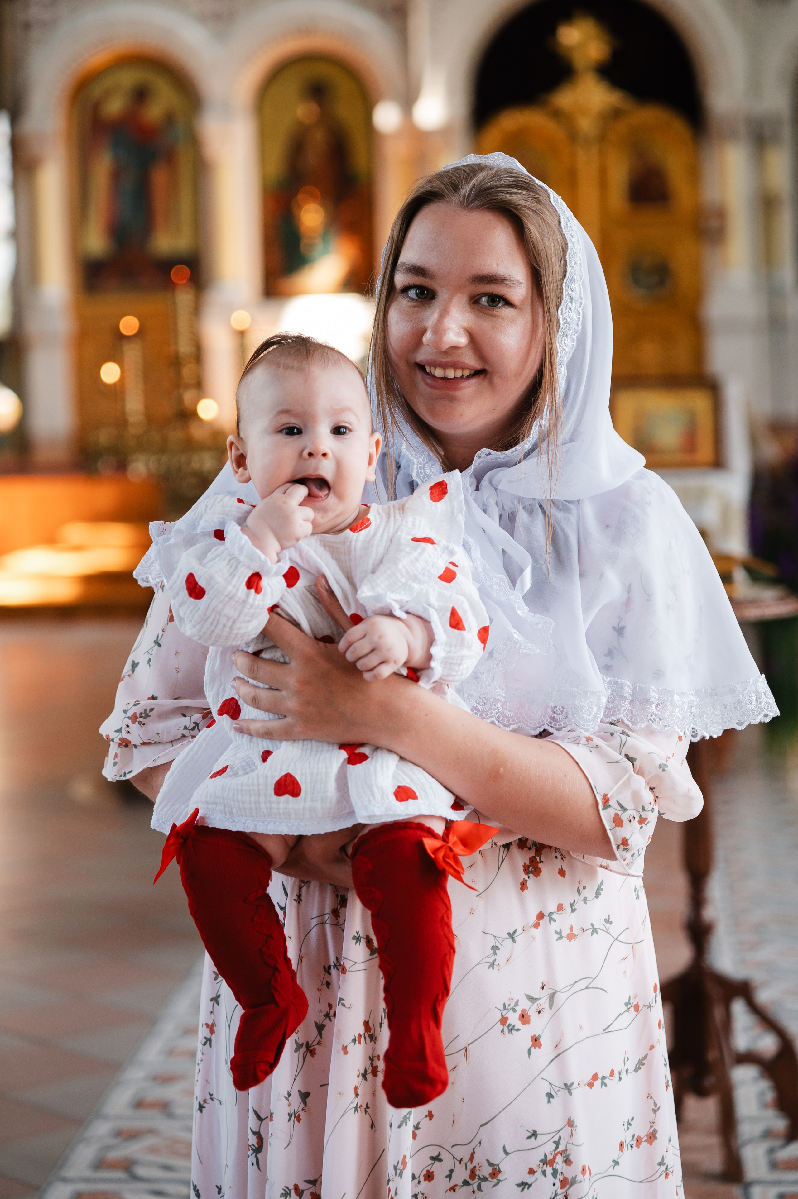 Таинство Крещения Дарьи (Храм Преполовения Пятидесятницы). Фотограф Ярута Оксана / Ростов-на-Дону