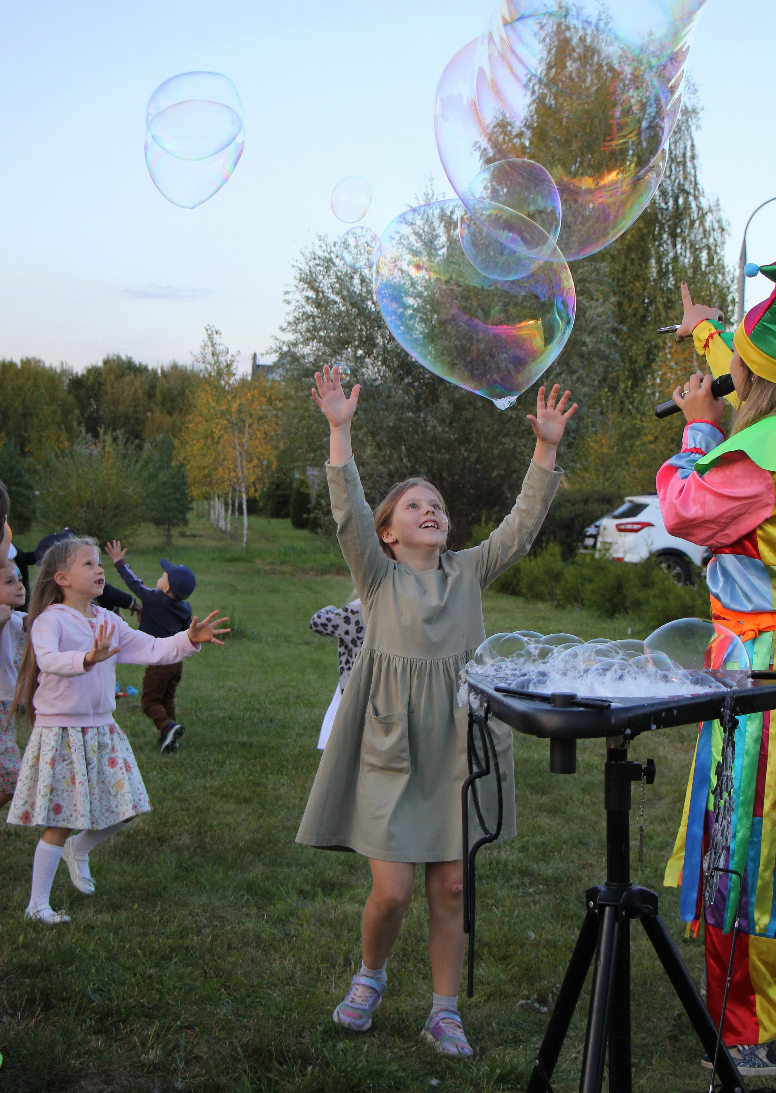 На детском празднике. Портретный фотограф Москва