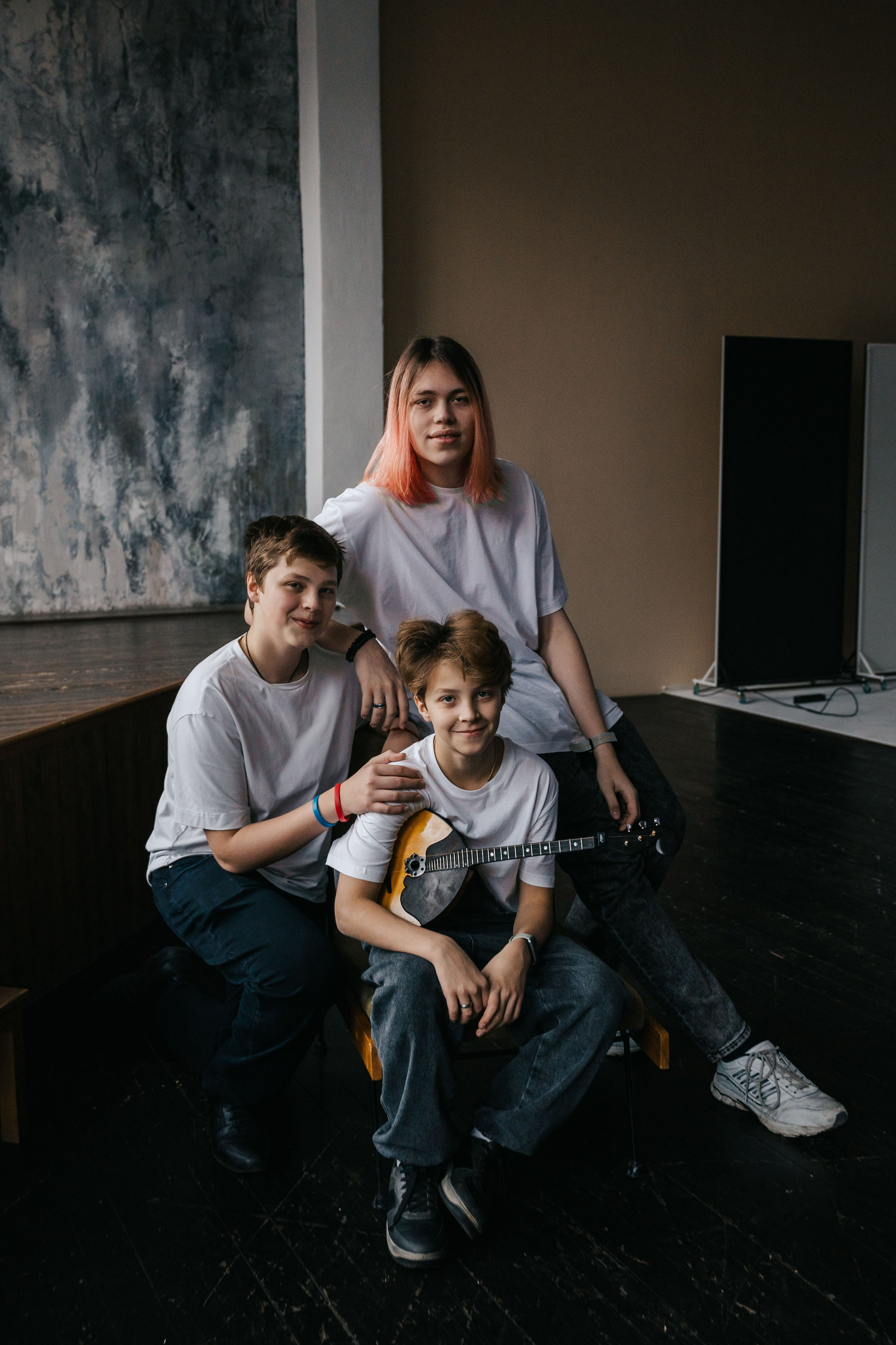 Ольга и её семья. Фотограф Харитонова Наталья