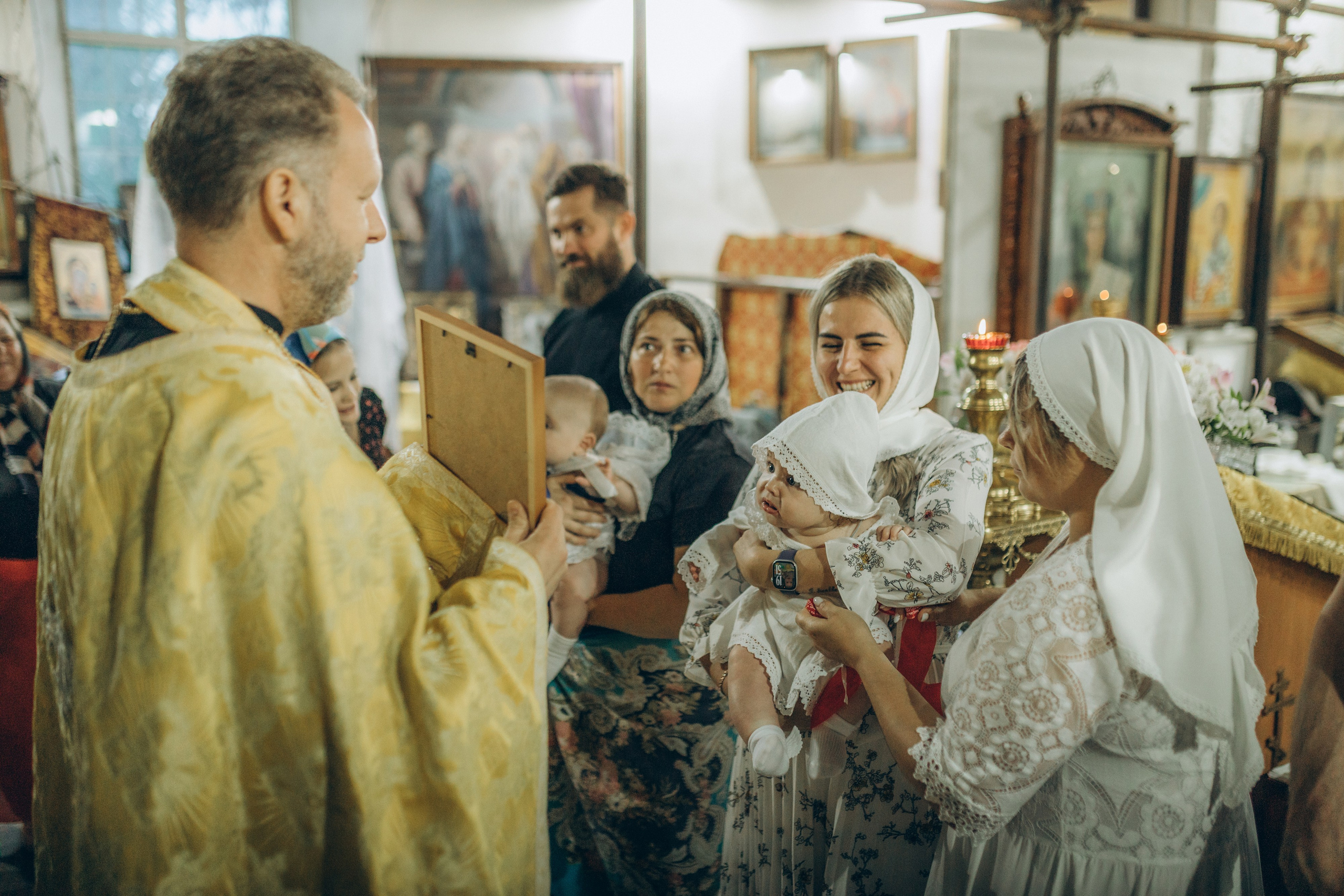 Крещение Вероники. Семейный фотограф и фотограф на роды в Ростове-на-Дону Мухина Виктория