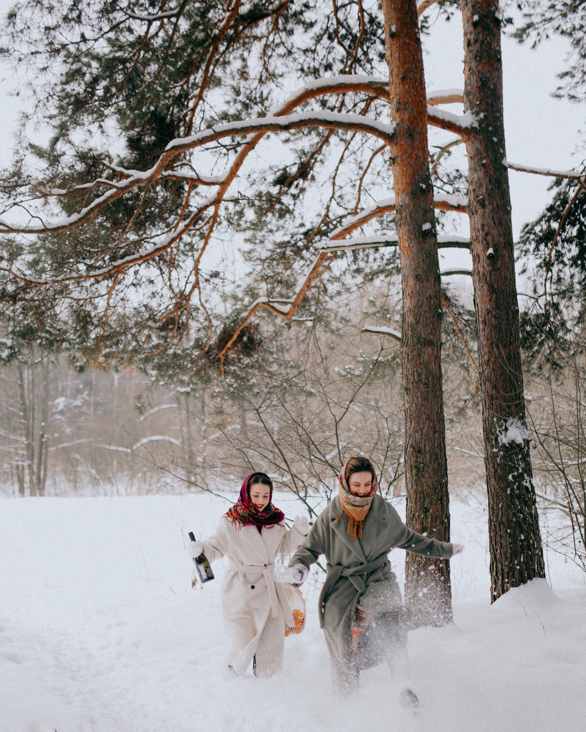 Сёстры. Масленица. Анастасия Турсунова арт-фотограф в Москве