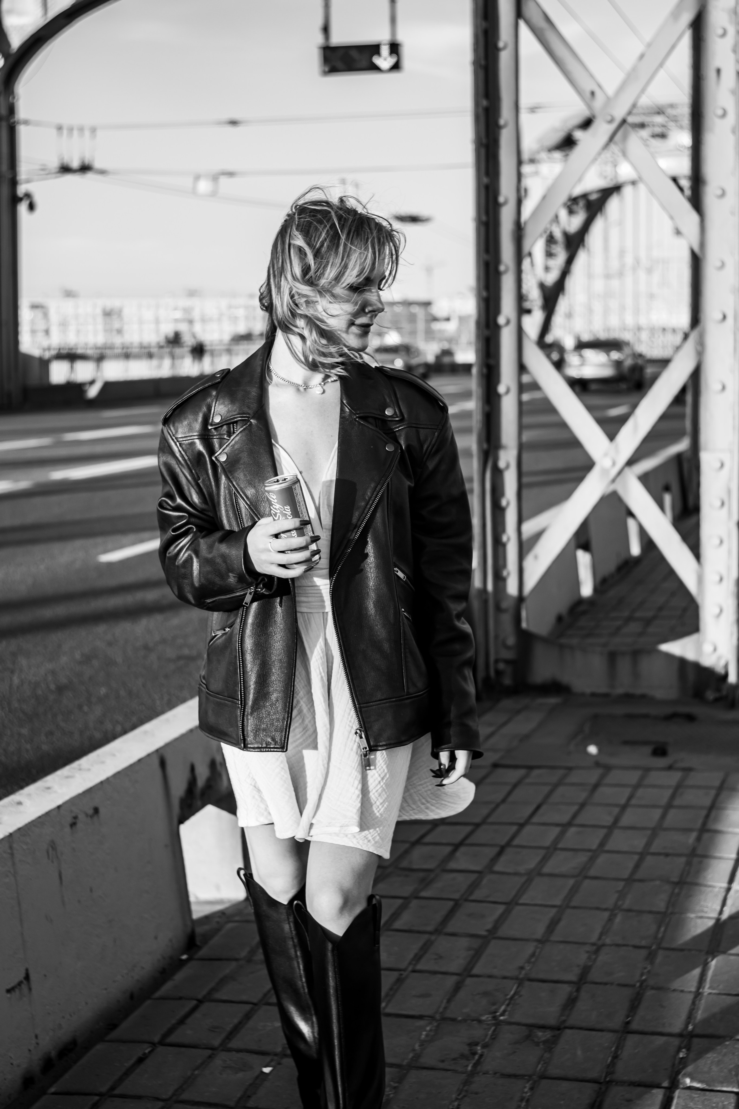 Невская ратуша и Большеохтинский мост (2025). Драчёва Елена портретный фотограф Санкт-Петербург