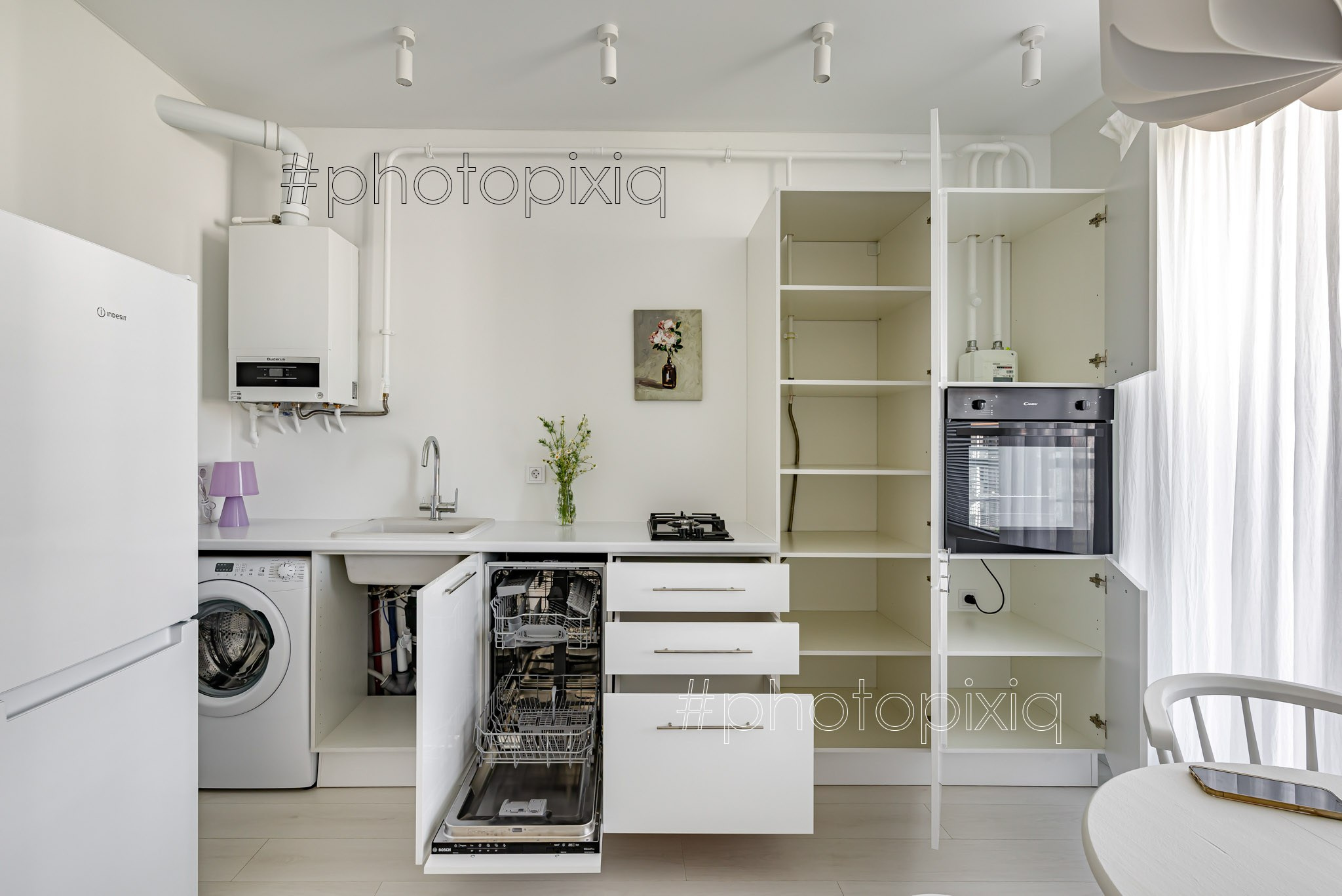 Интерьерная съёмка однокомнатной квартиры. Интерьерная съёмка и виртуальные туры — Интерьерный фотограф Кузнецов Сергей (photopixiq)