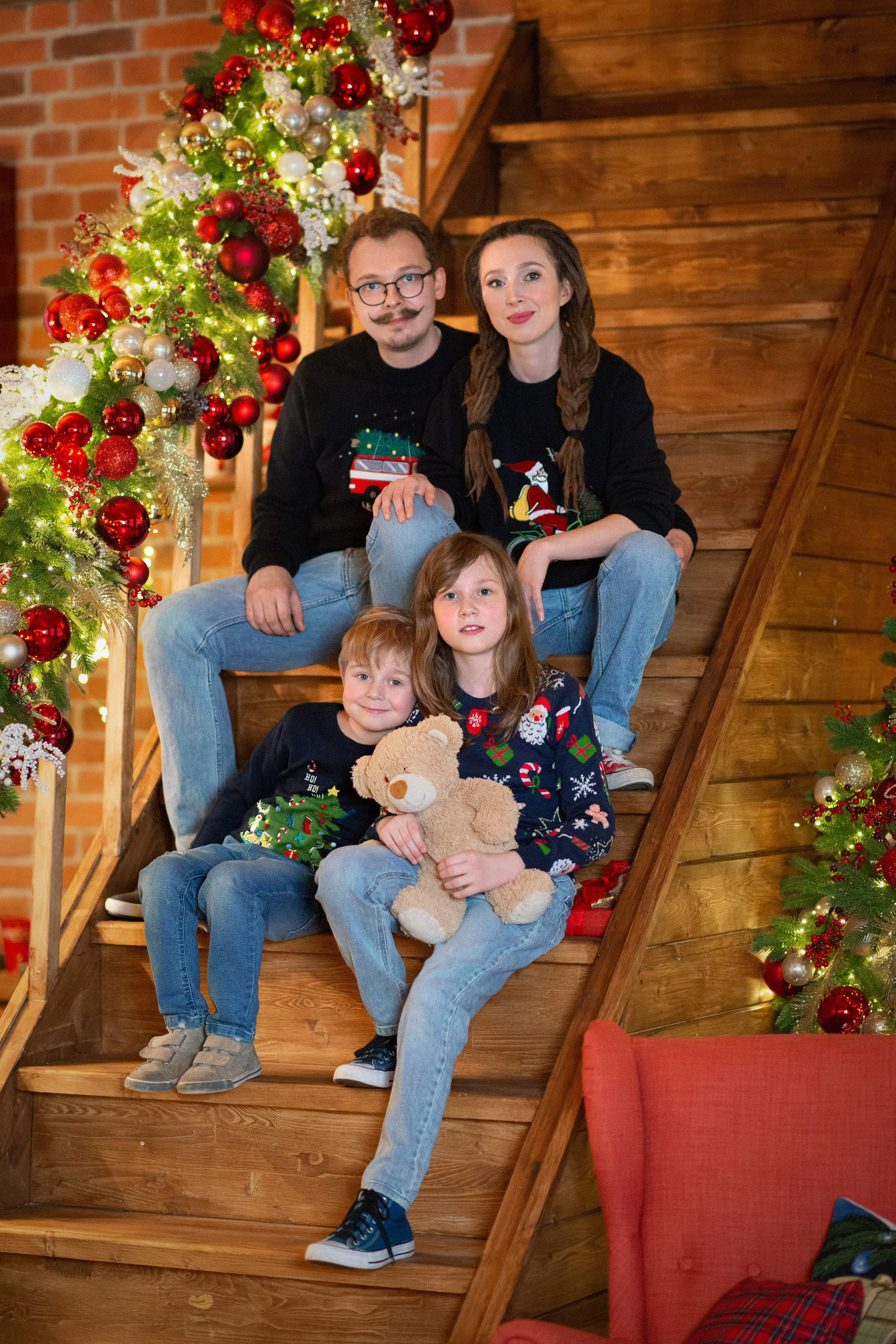 Семья Куксиных. Фотографии с душой. Фотограф Елена Паркер