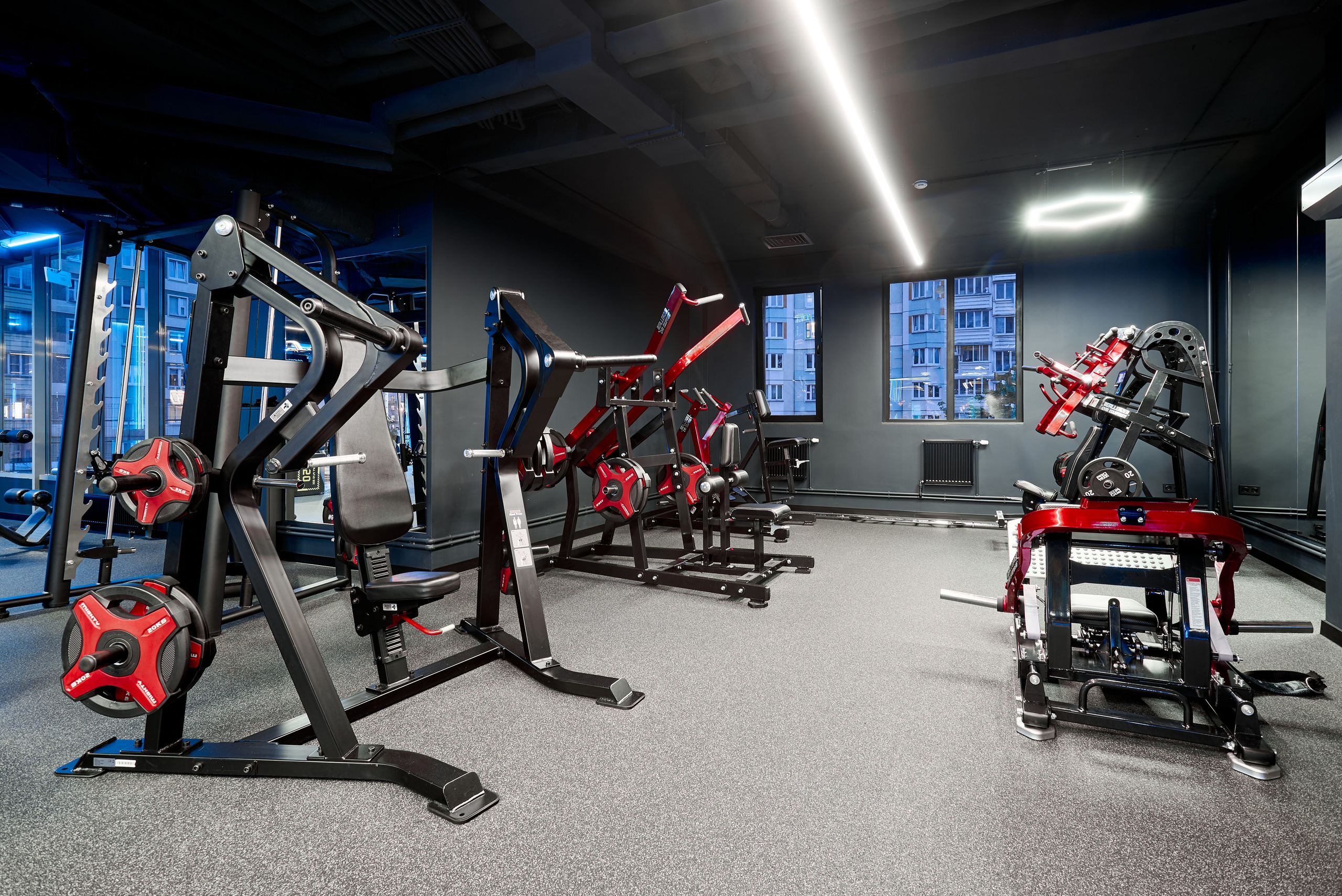 Тренажёрный зал GYM 24. Автомобильный и интерьерный фотограф в Минске Александр Тагаев