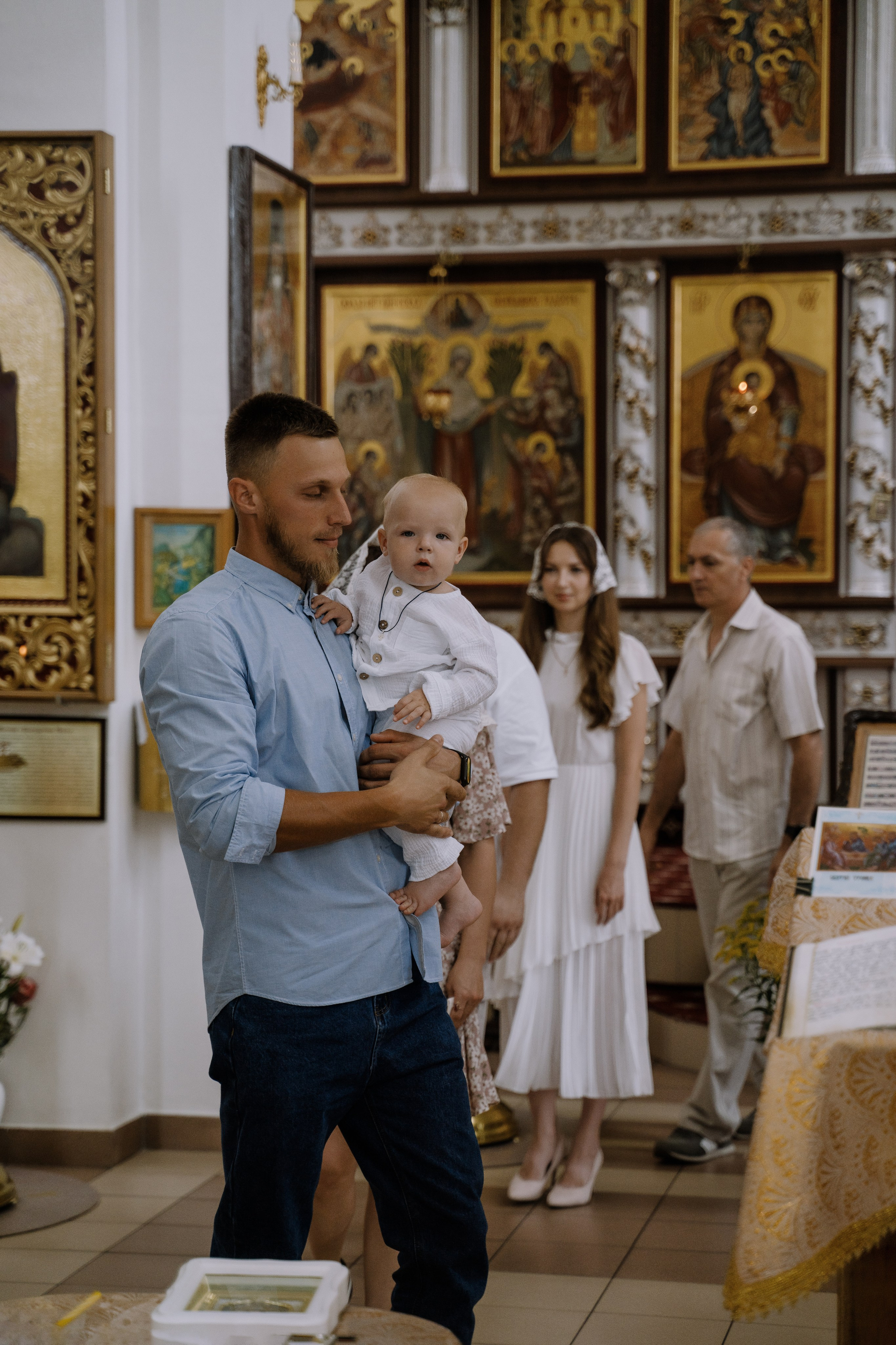 Крещение Владимира. Свадебный и Семейный фотограф в г. Ростов-на-Дону Герасимова Светлана