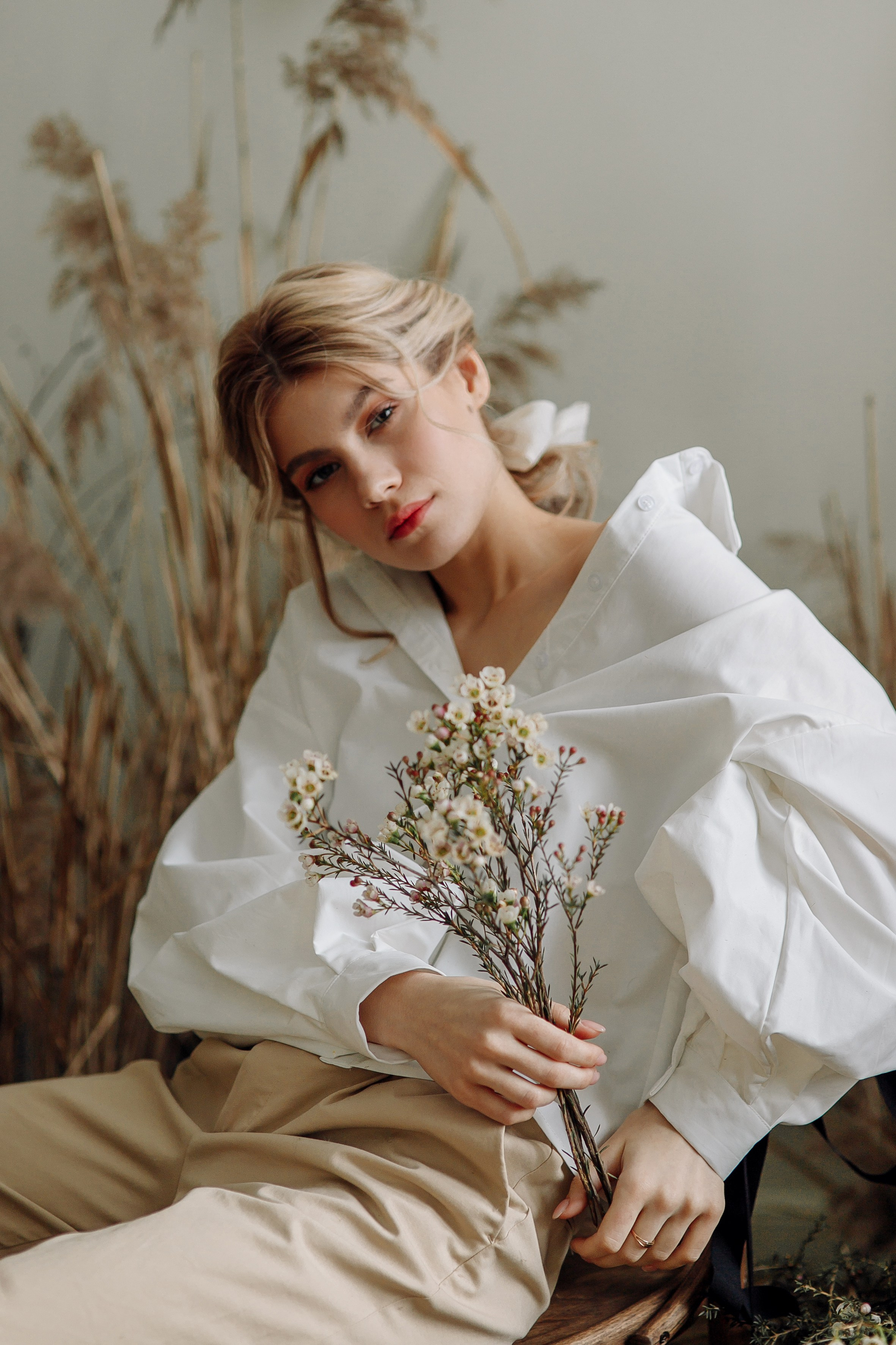 Портретная фотосессия Насти. Свадебный фотограф Москва