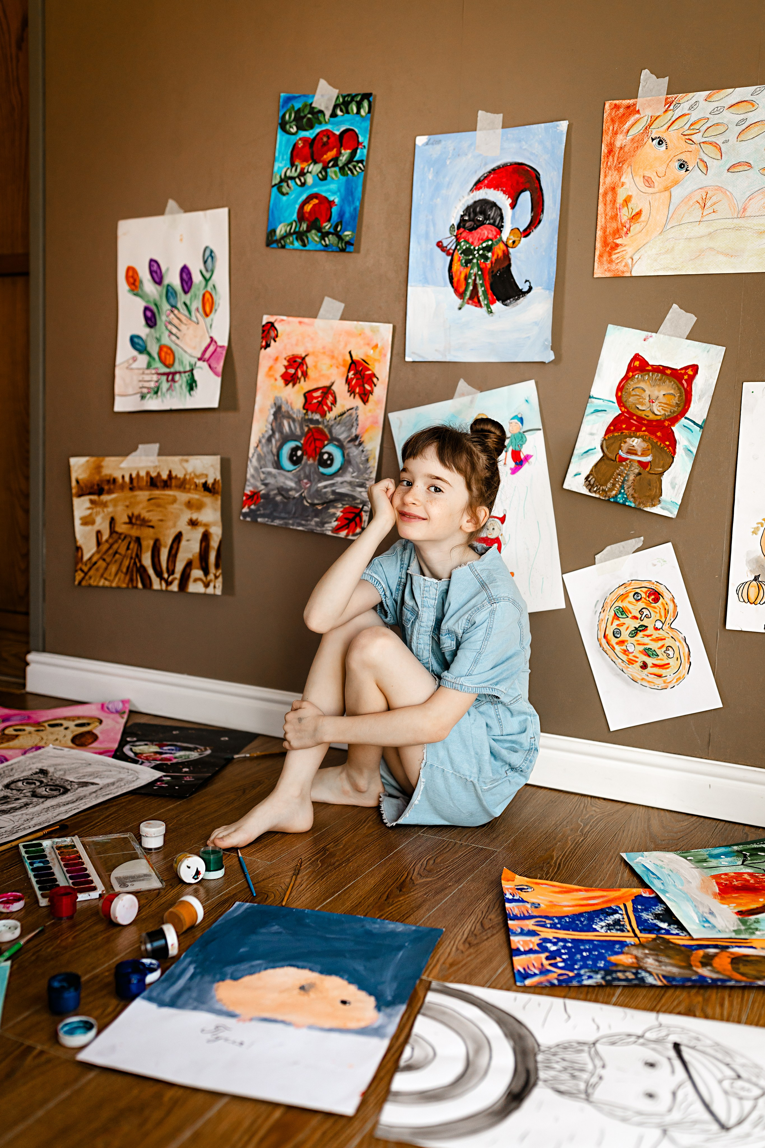 Алиска-художник. Детский и семейный фотограф в Красноярске Елена Коровкина