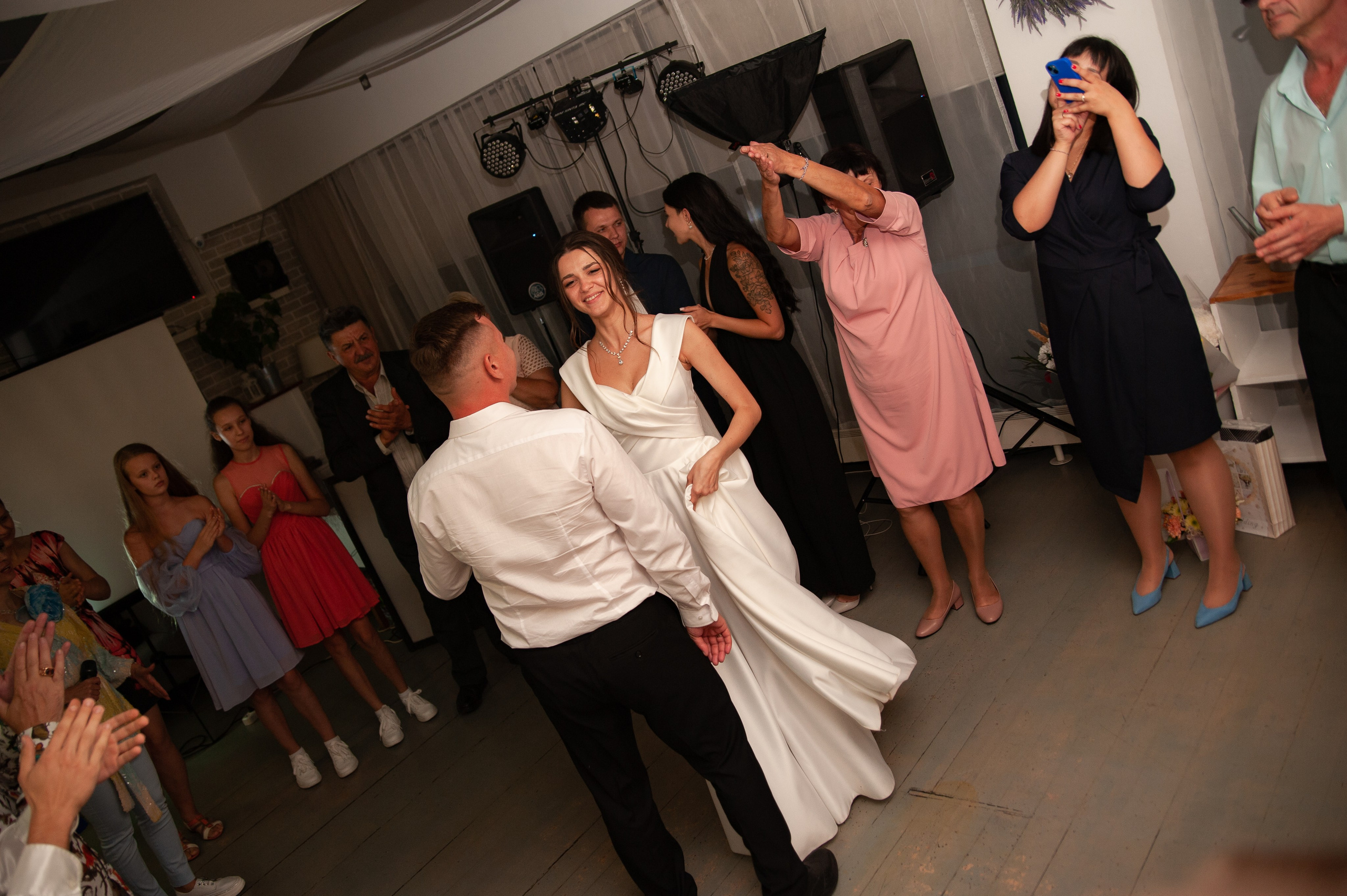 Свадебный банкет. Семейный фотограф Анна Лищук г. Таганрог