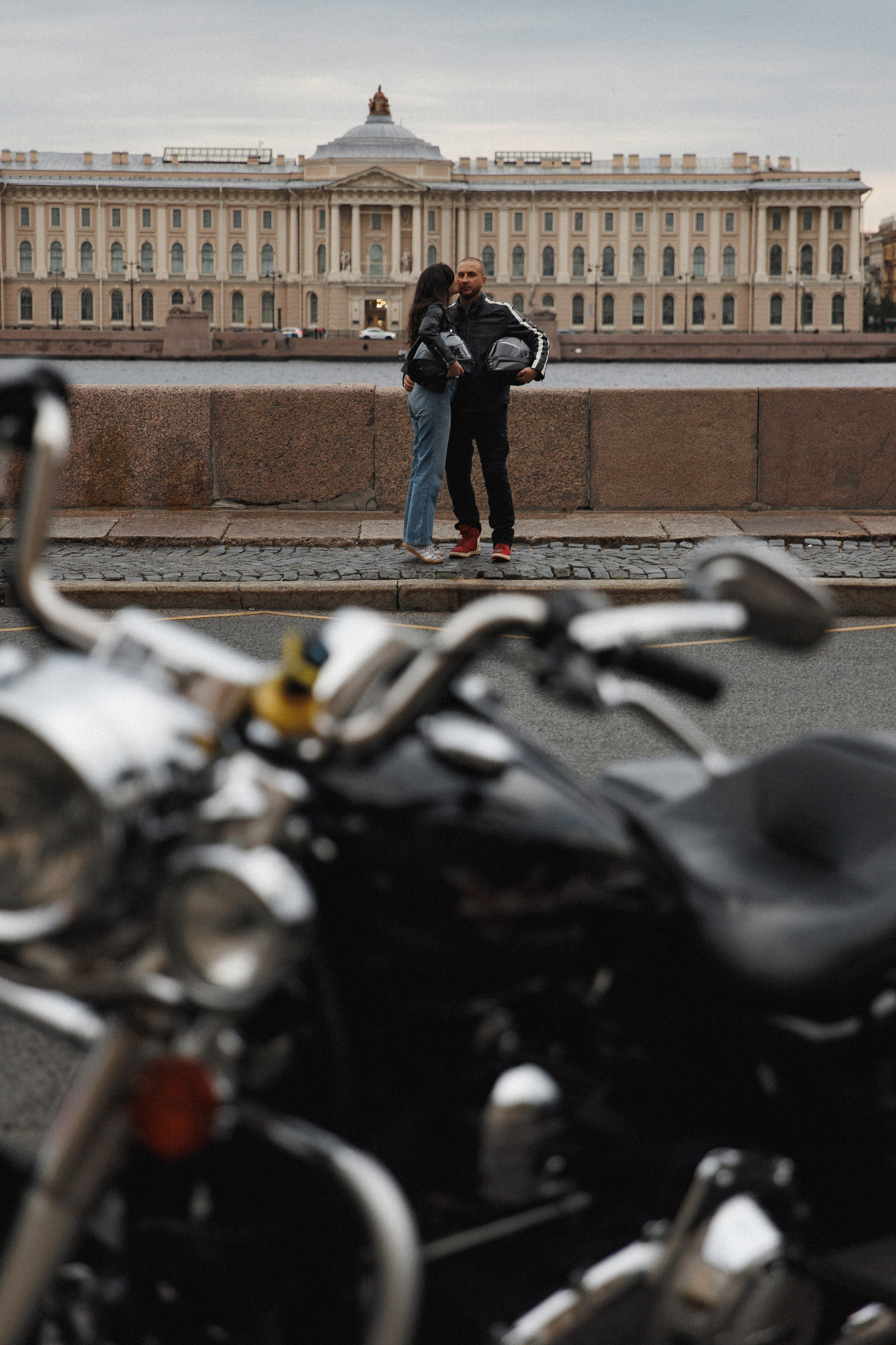 Настя и Никита, мотофотосет. Wedding photographer in St. Petersburg, Europe and Israel Anna Agafon