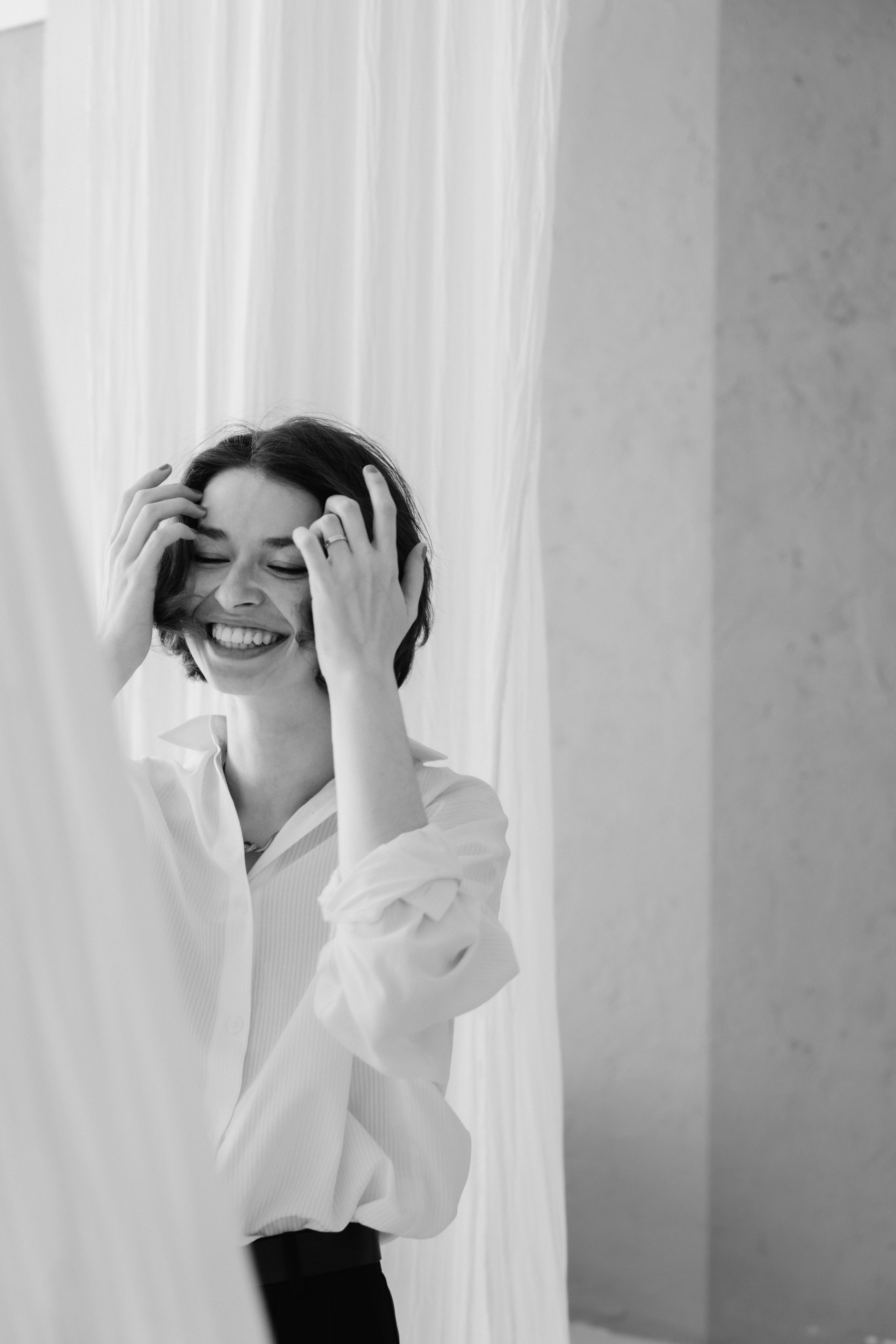 Портретная фотосессия для Полины в фотостудии. Светлана Гопанюк. Портретный фотограф. Санкт-Петербург. СПб