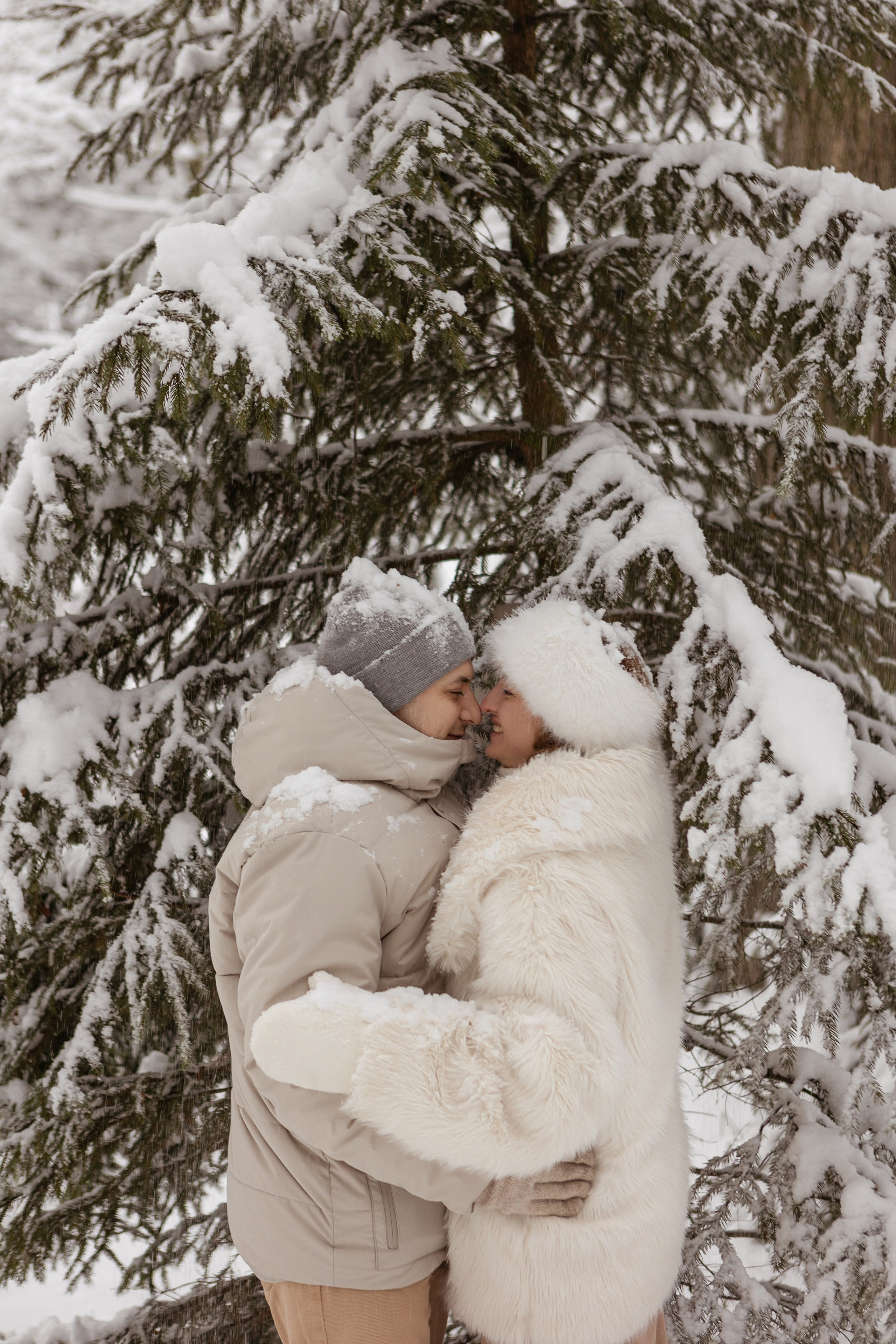 Новогодняя фотосессия с собачками в шуваловском парке. Свадебный фотограф в СПБ | Санкт-Петербурге Анастасия Рахимгулова