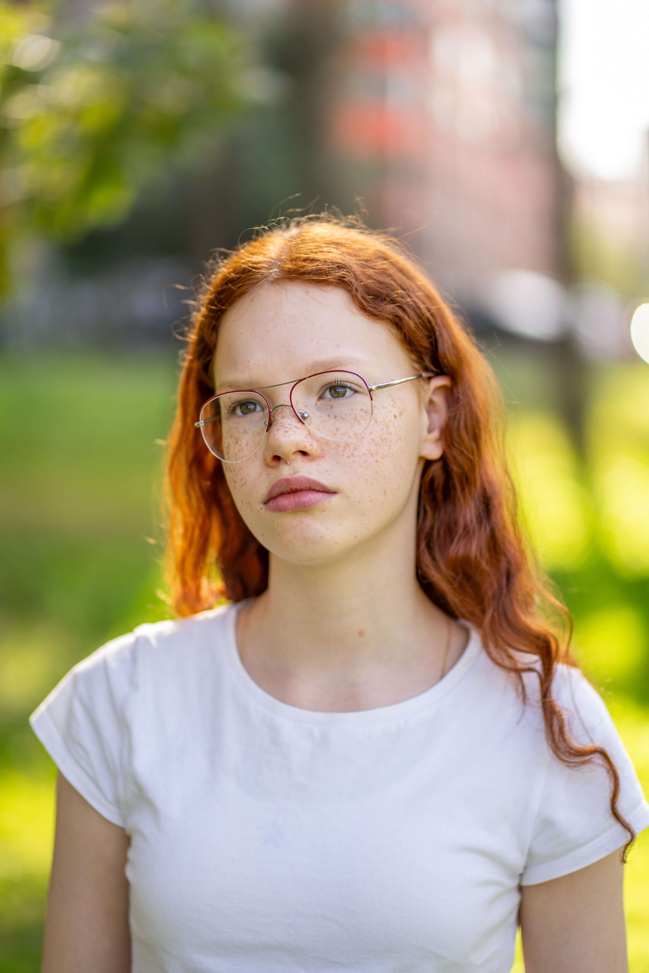 Девочка на природе