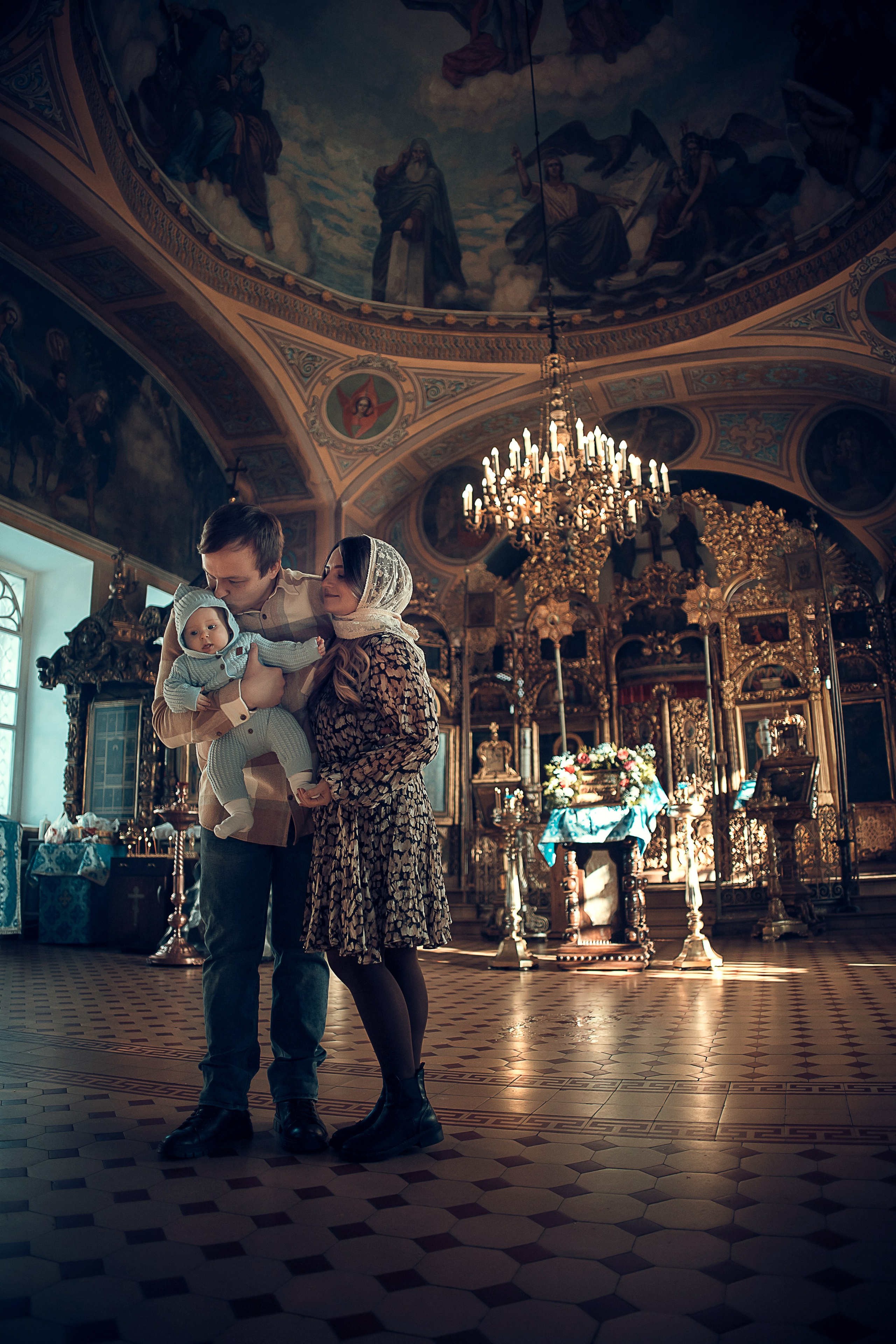 Крещение малыша. Семейный и детский фотограф в Ярославле Виктория Макаренко