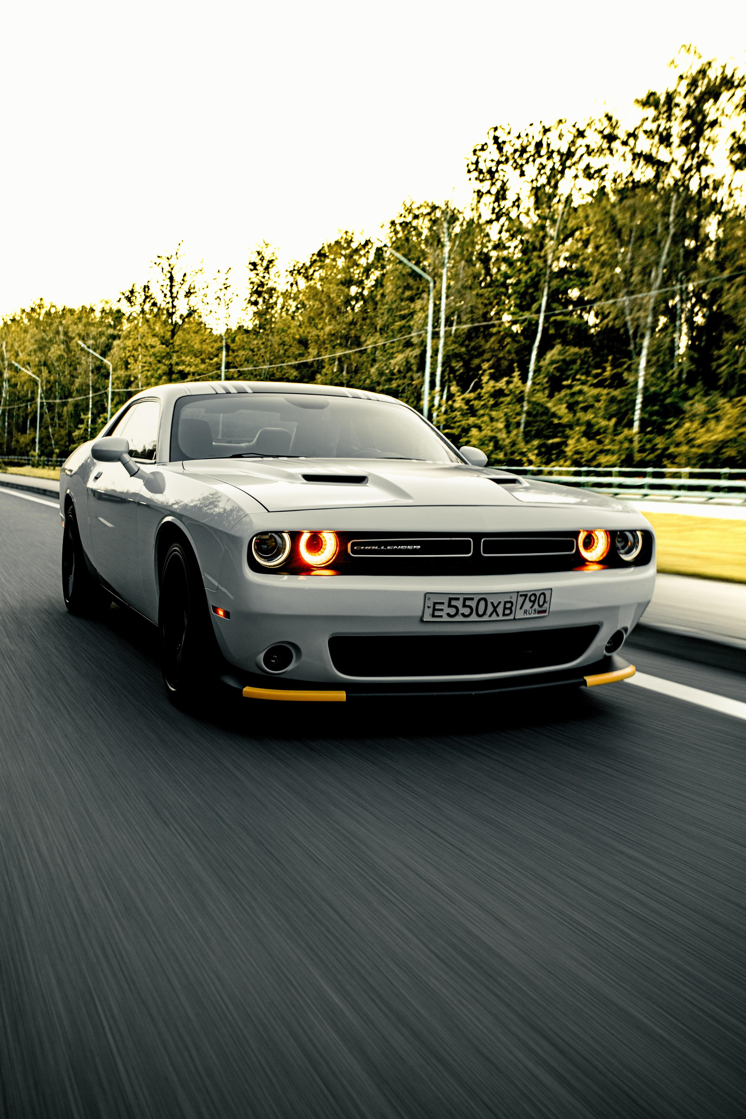 Dodge Challengers. Спортивный фотограф — Никита